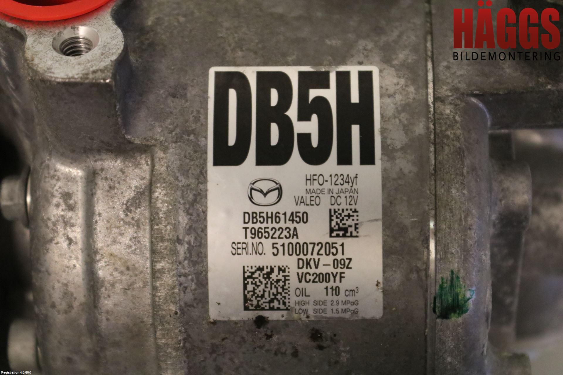 Mazda CX-3 Ac Kompressor