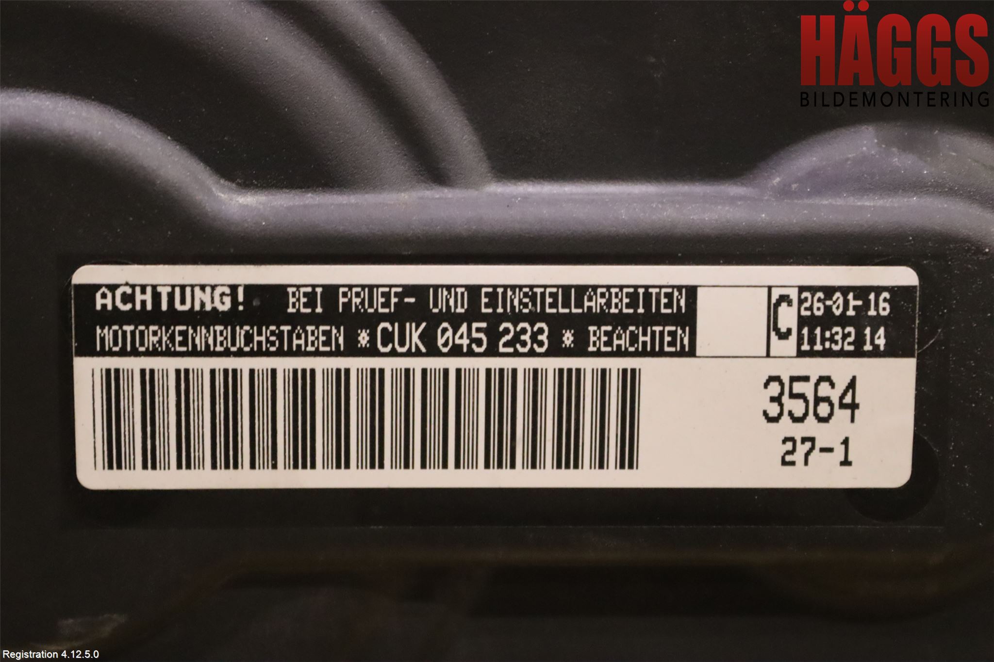 Volkswagen VW GOLF / E-GOLF VII 13-20 Motor Bensin