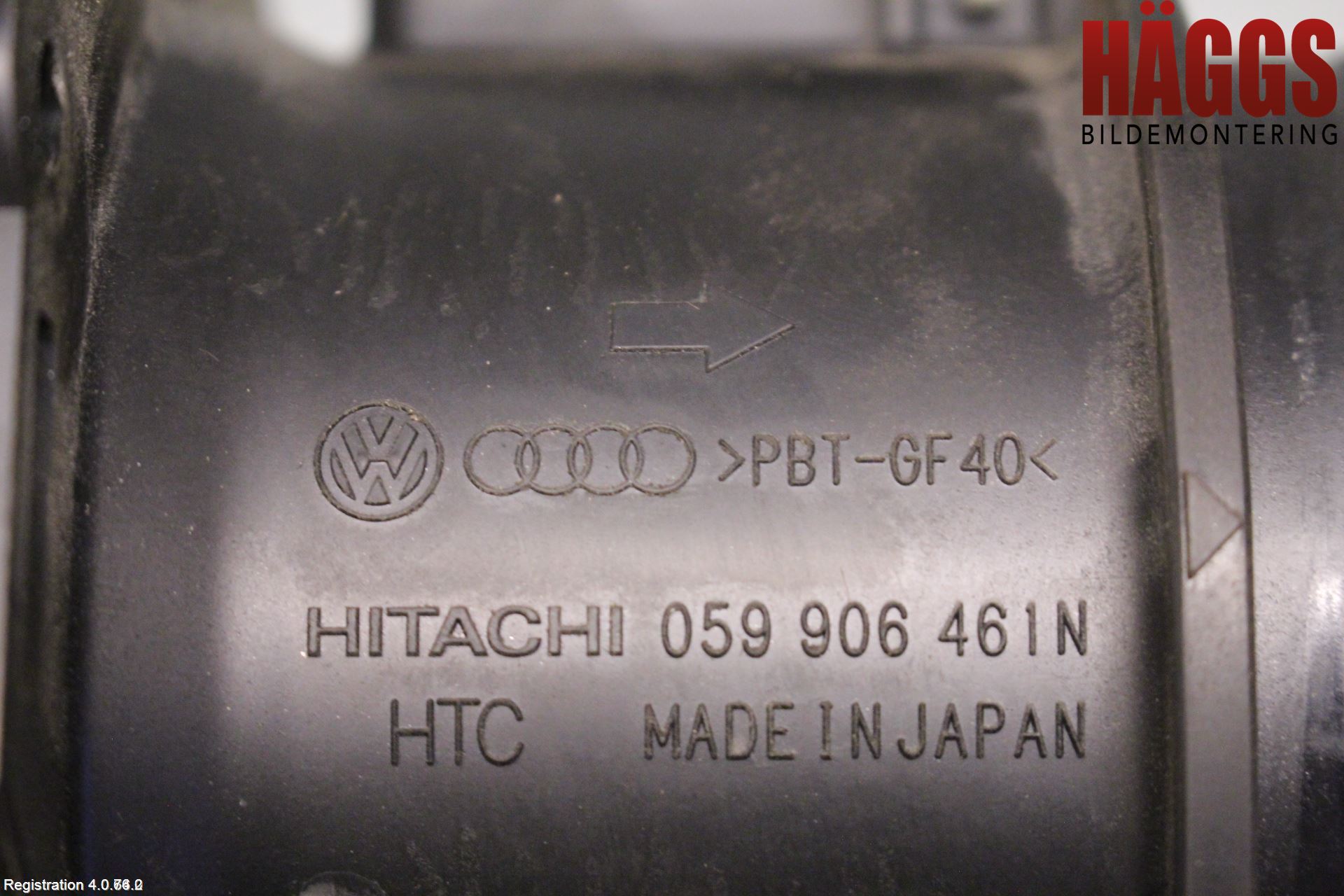 Porsche CAYENNE 03- Injluftmassamätare