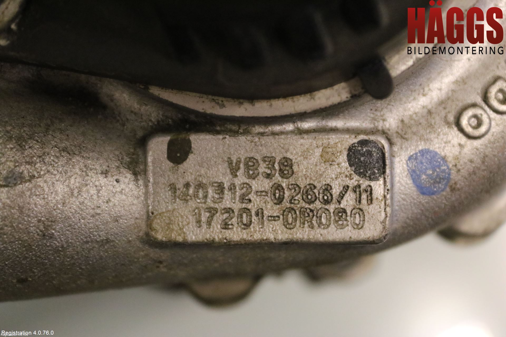 Toyota AVENSIS 09-15 Turboaggregat