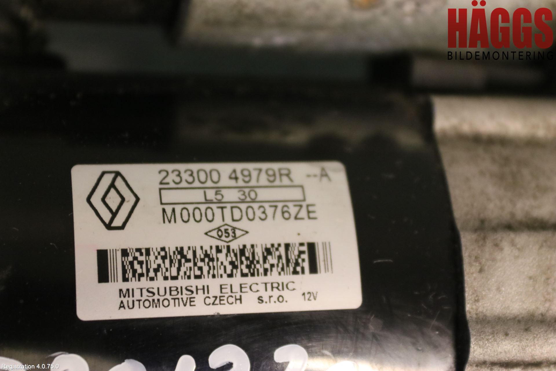 Nissan QASHQAI 14-17 Startmotor
