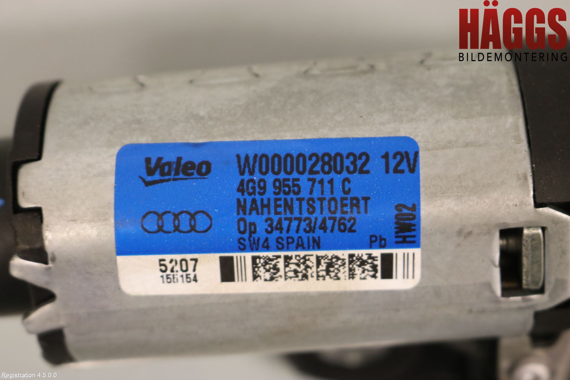 Audi A6 ALLROAD 12-18 Torkarmotor Baklucka
