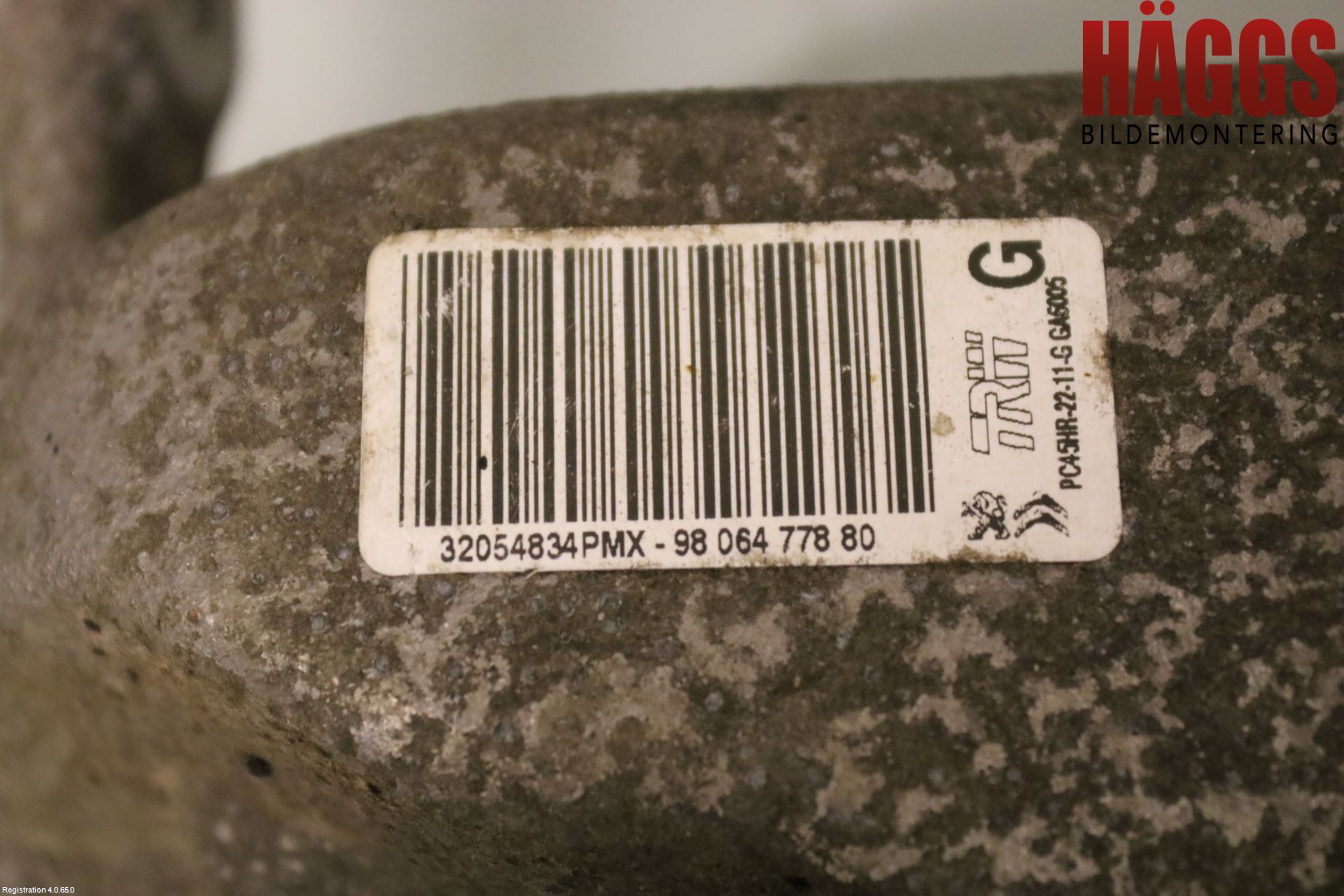 Toyota PROACE II 16- Bromsok Bak Vänster