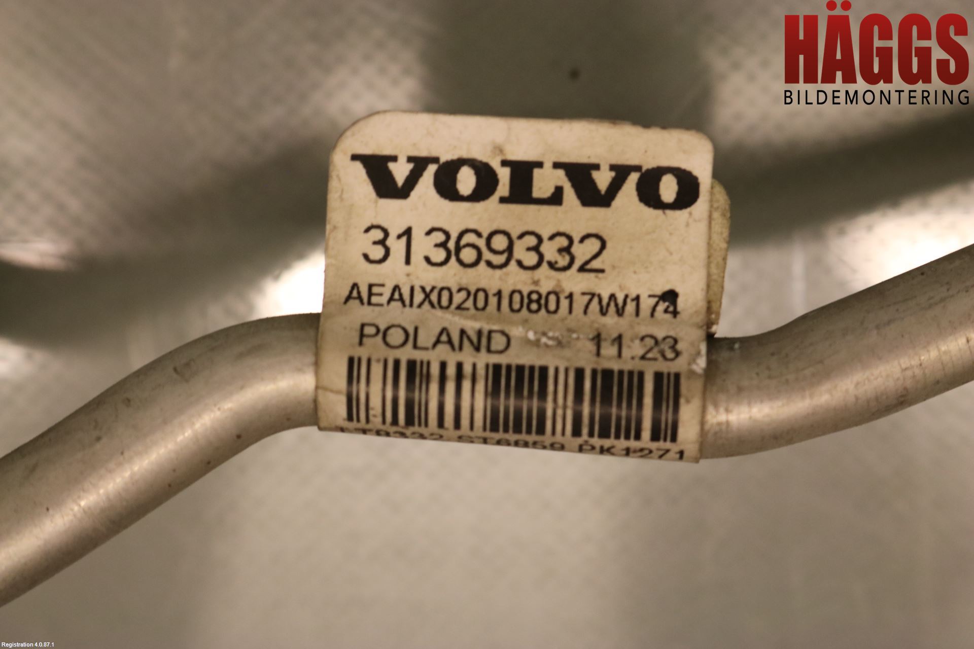Volvo V90 17->> Ac Slang-Rör