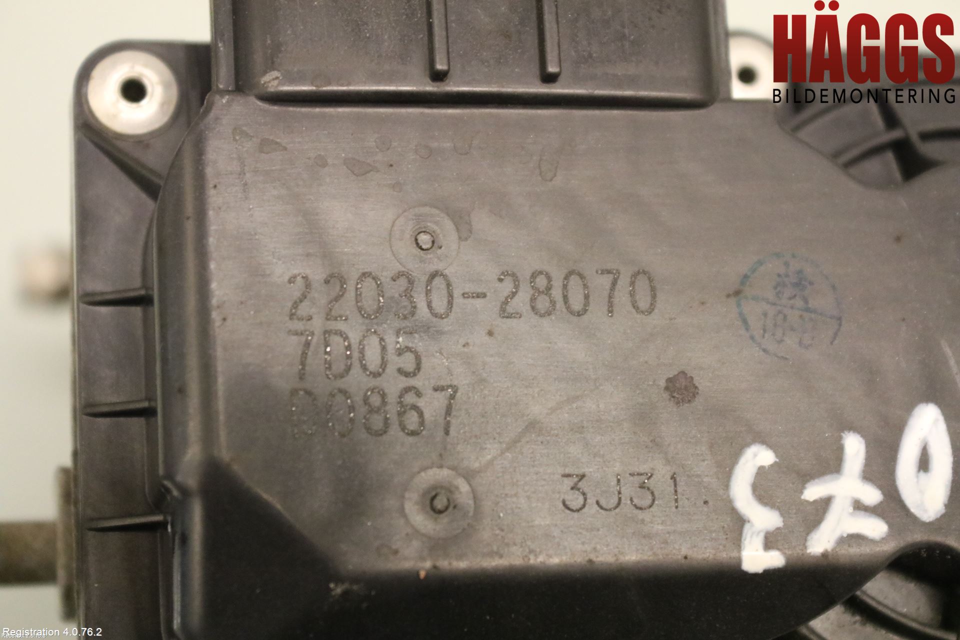 Toyota RAV 4 06-12 Injspjällhus