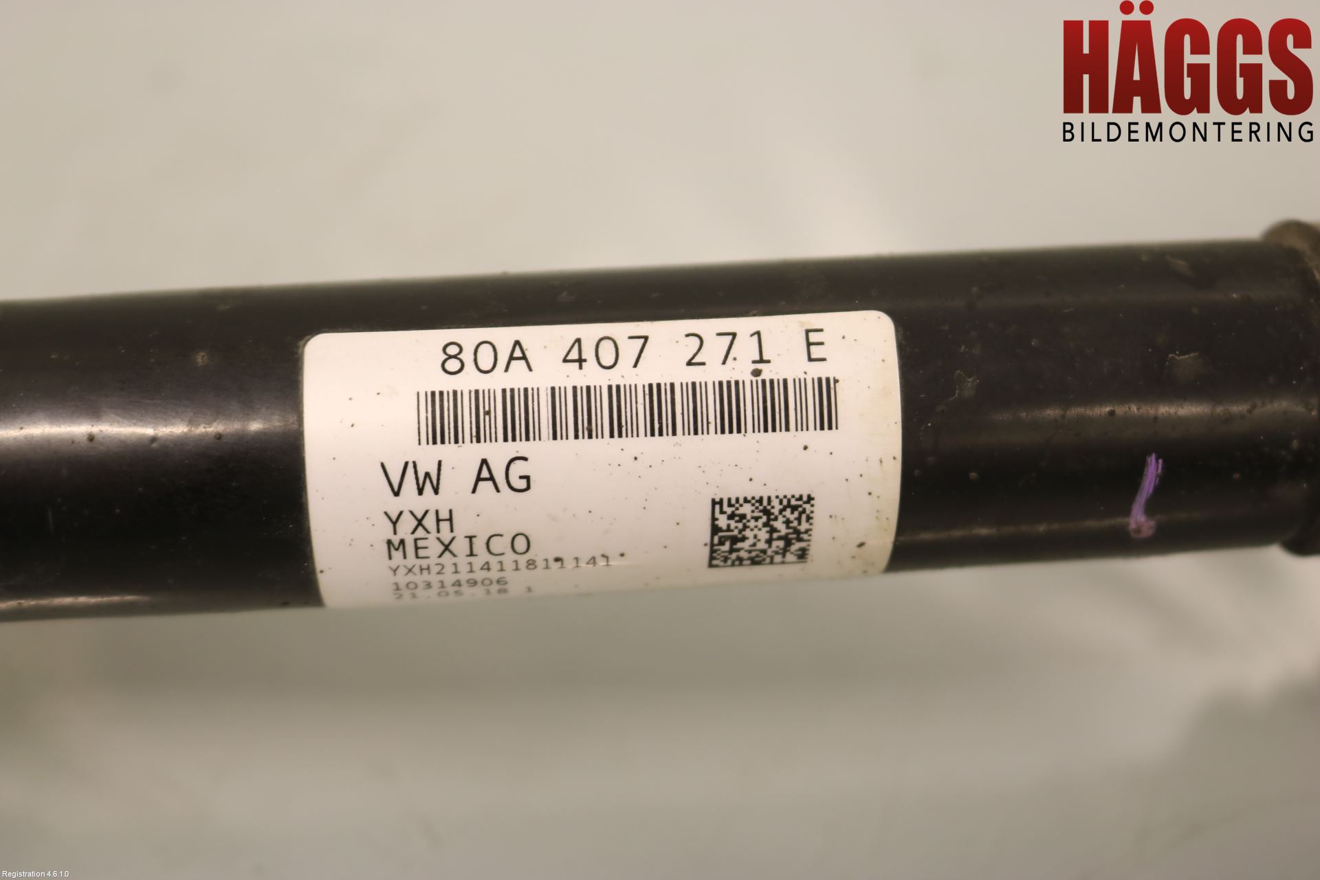 Audi Q5/SQ5 17- Drivaxel Fram Vänster