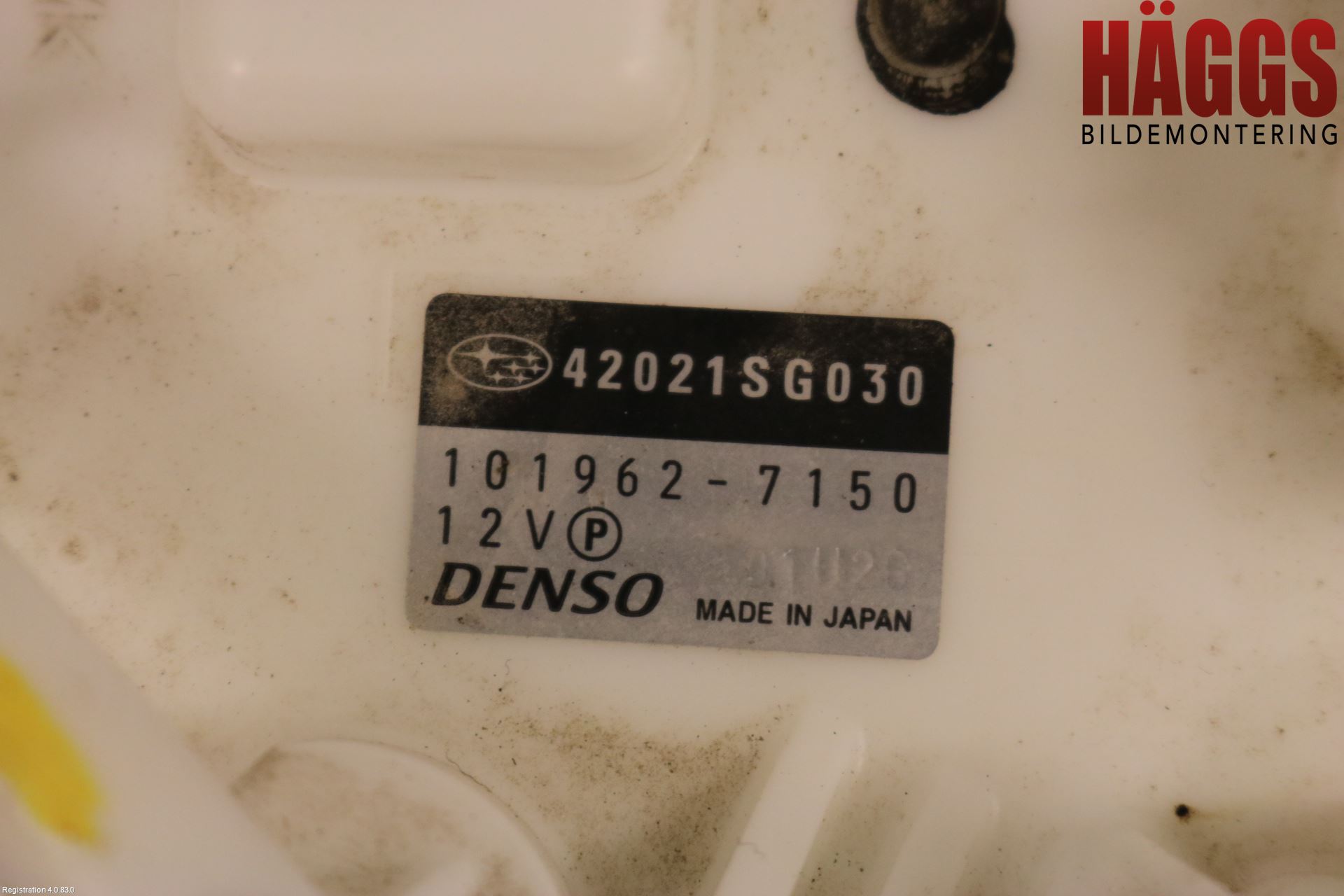 Subaru OUTBACK 15-20 Bränslepump El