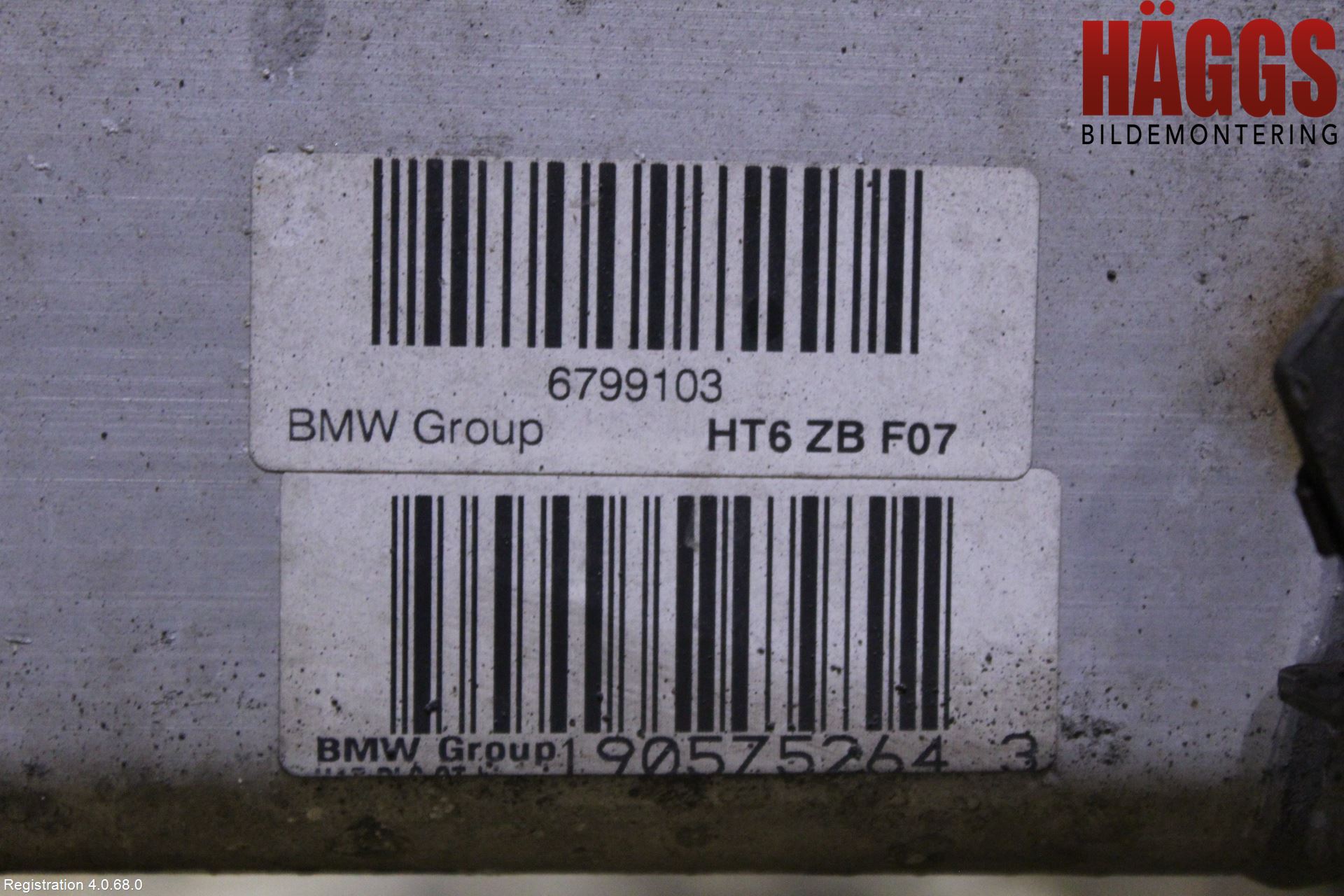 BMW 5 F10/F11/F18 09-17 Bakaxelbalk