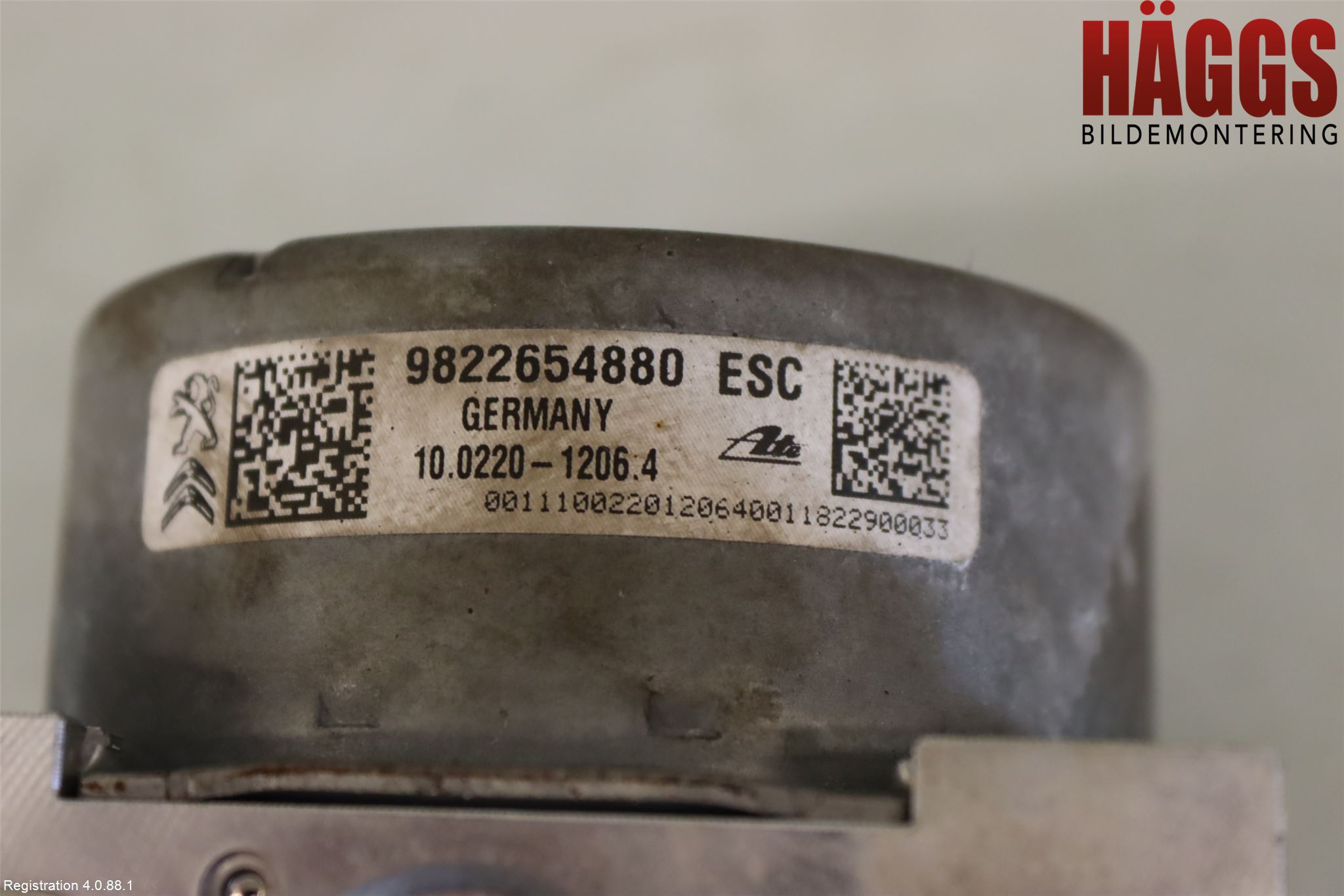 Peugeot 2008 13-20 Abs Hydraulaggregat