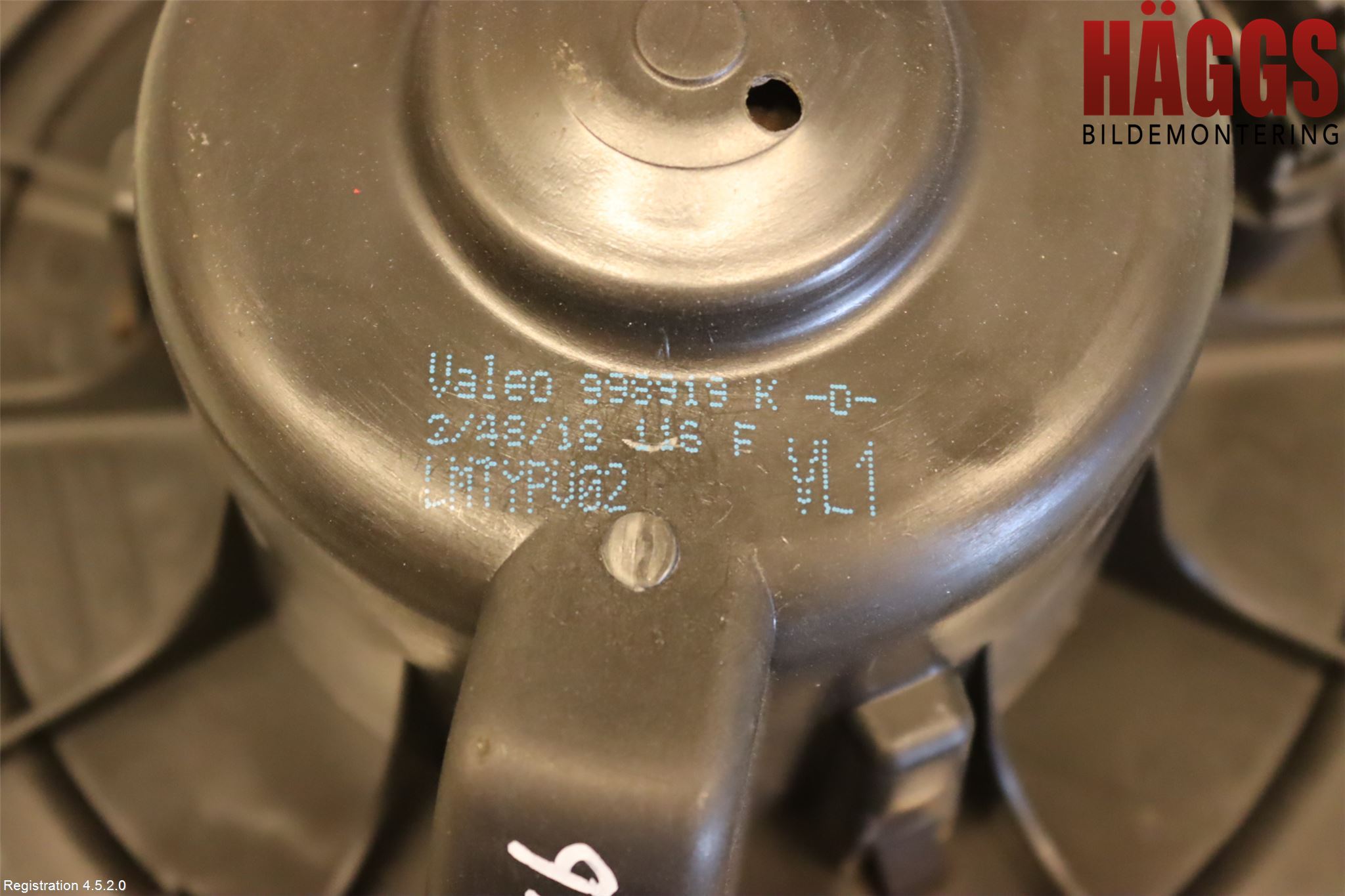 Volkswagen VW CADDY 16-20 Ac Värmefläkt