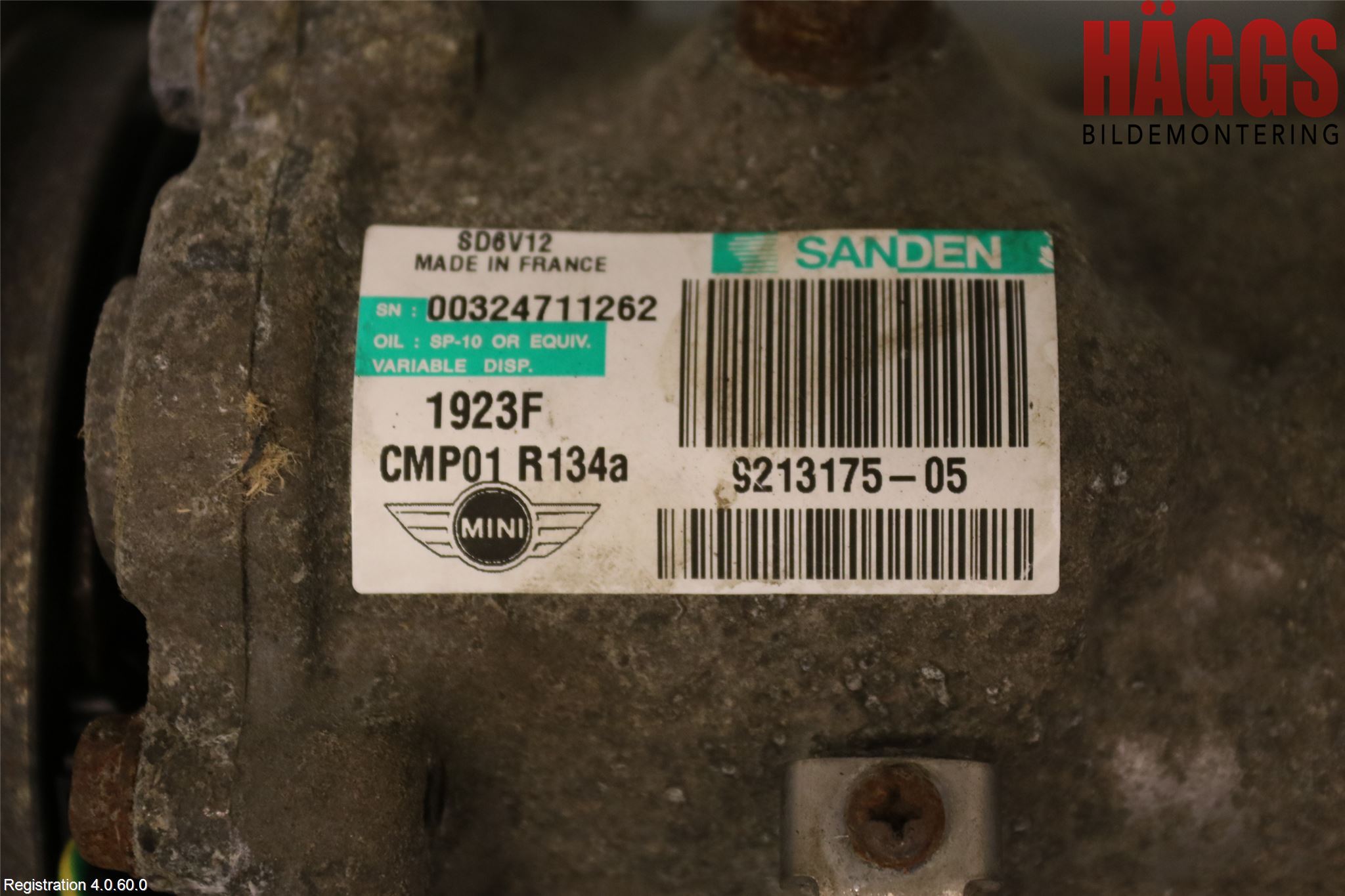 Mini COUPE R56 05-14 Ac Kompressor