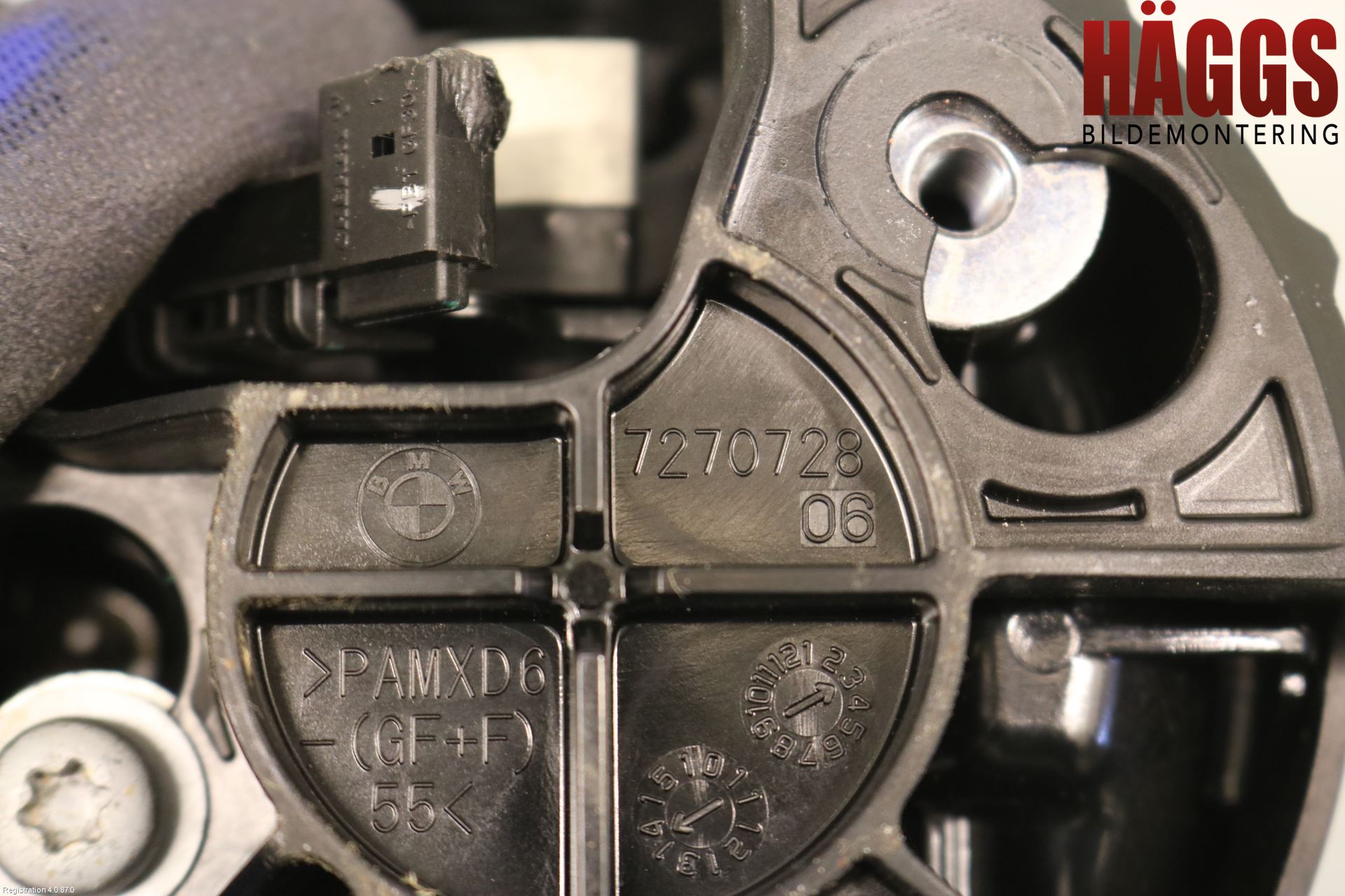 BMW 1 F20/F21 11-19 Bakluckehandtag
