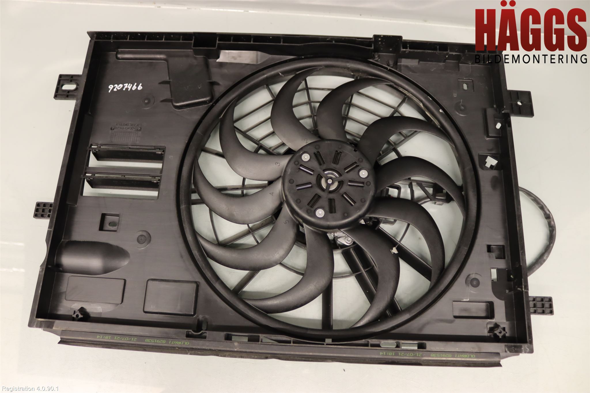 Citroen C5 08-17 Kylfläkt El