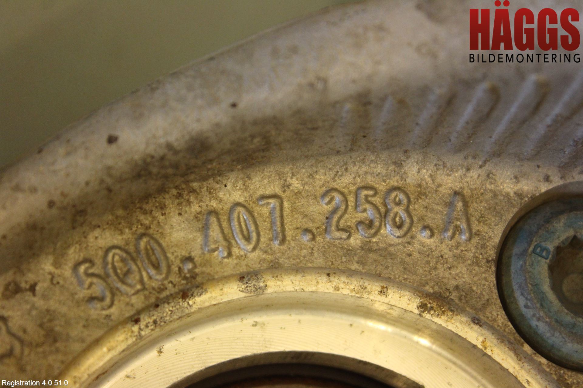 Volkswagen VW TIGUAN 16-24 Styrspindel Lagerhus Hö