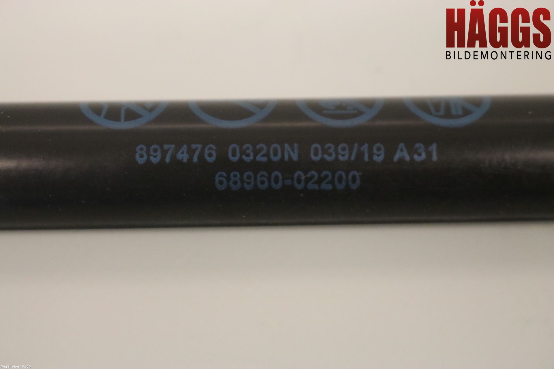 Toyota COROLLA 19- Gasfjäder Baklucka