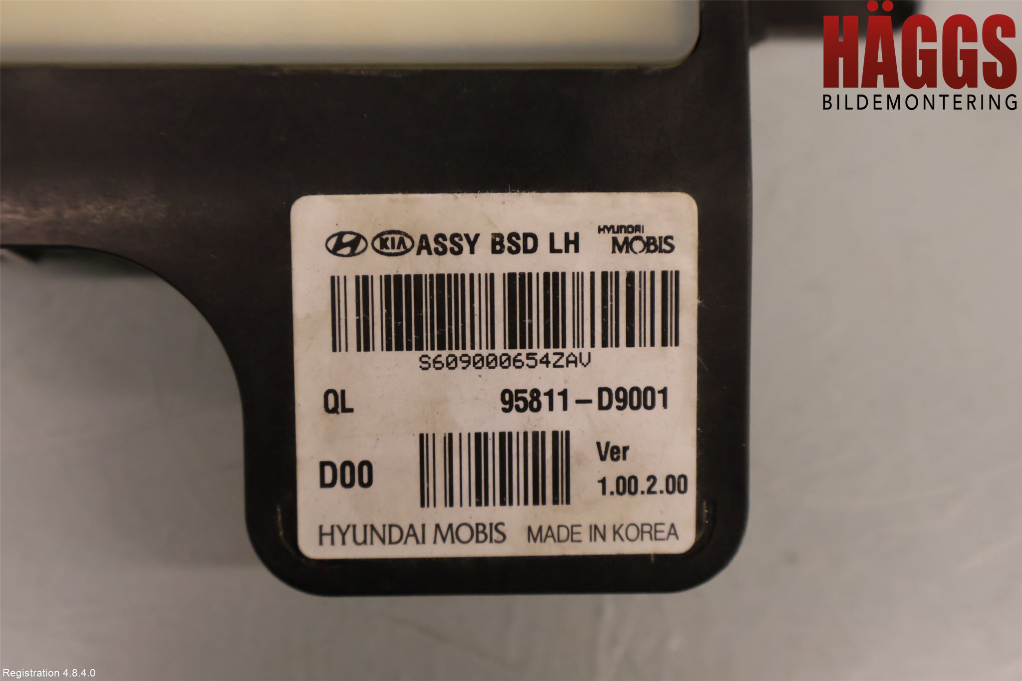 Kia SPORTAGE (QL) 16-21 Sensor Aktivt Kollisionsskydd