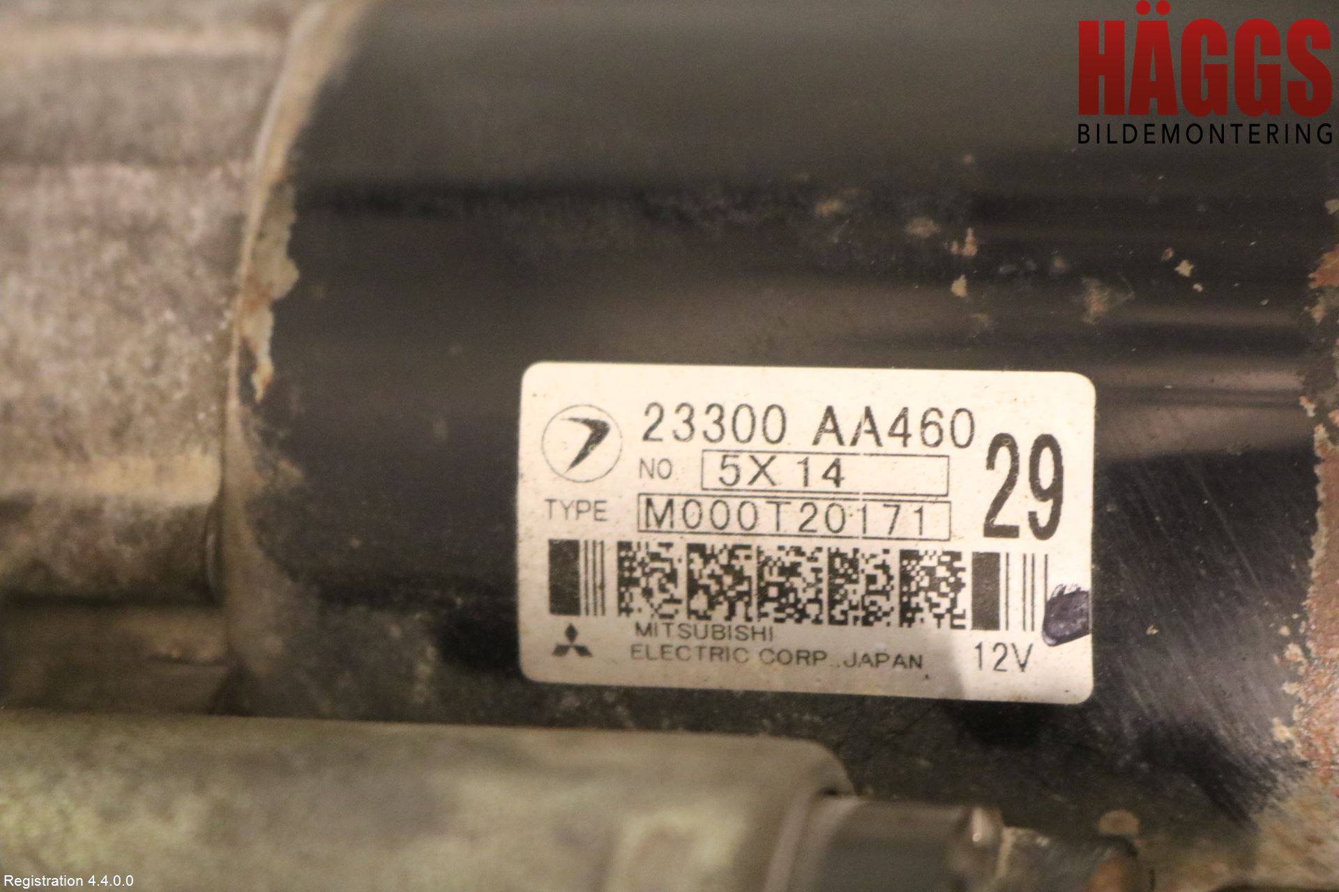 Subaru OUTBACK   04-06 Startmotor