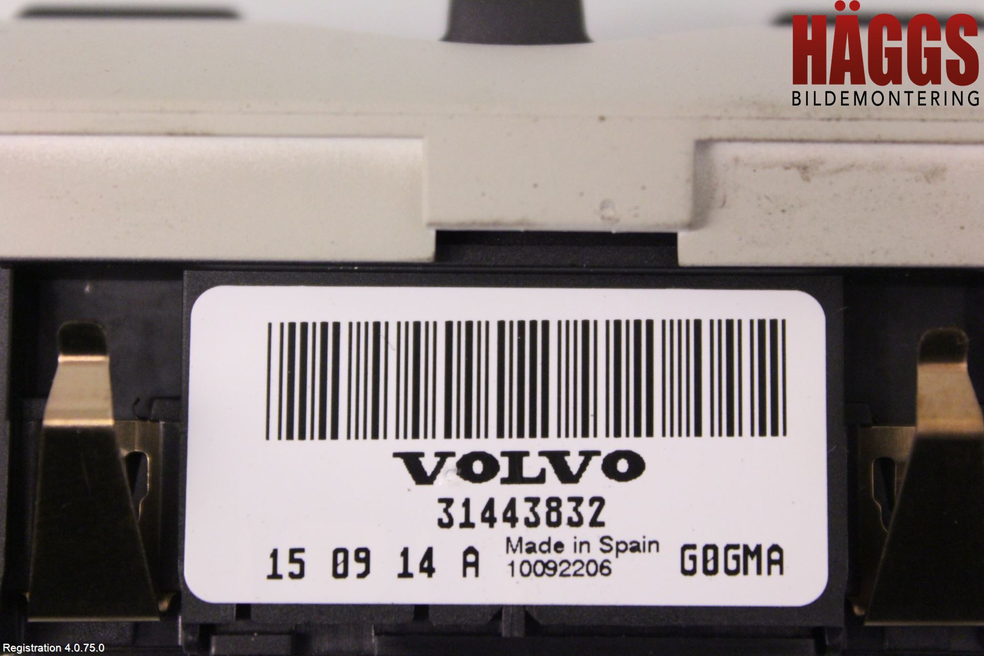 Volvo V40 12-19 Strömställare Ljus