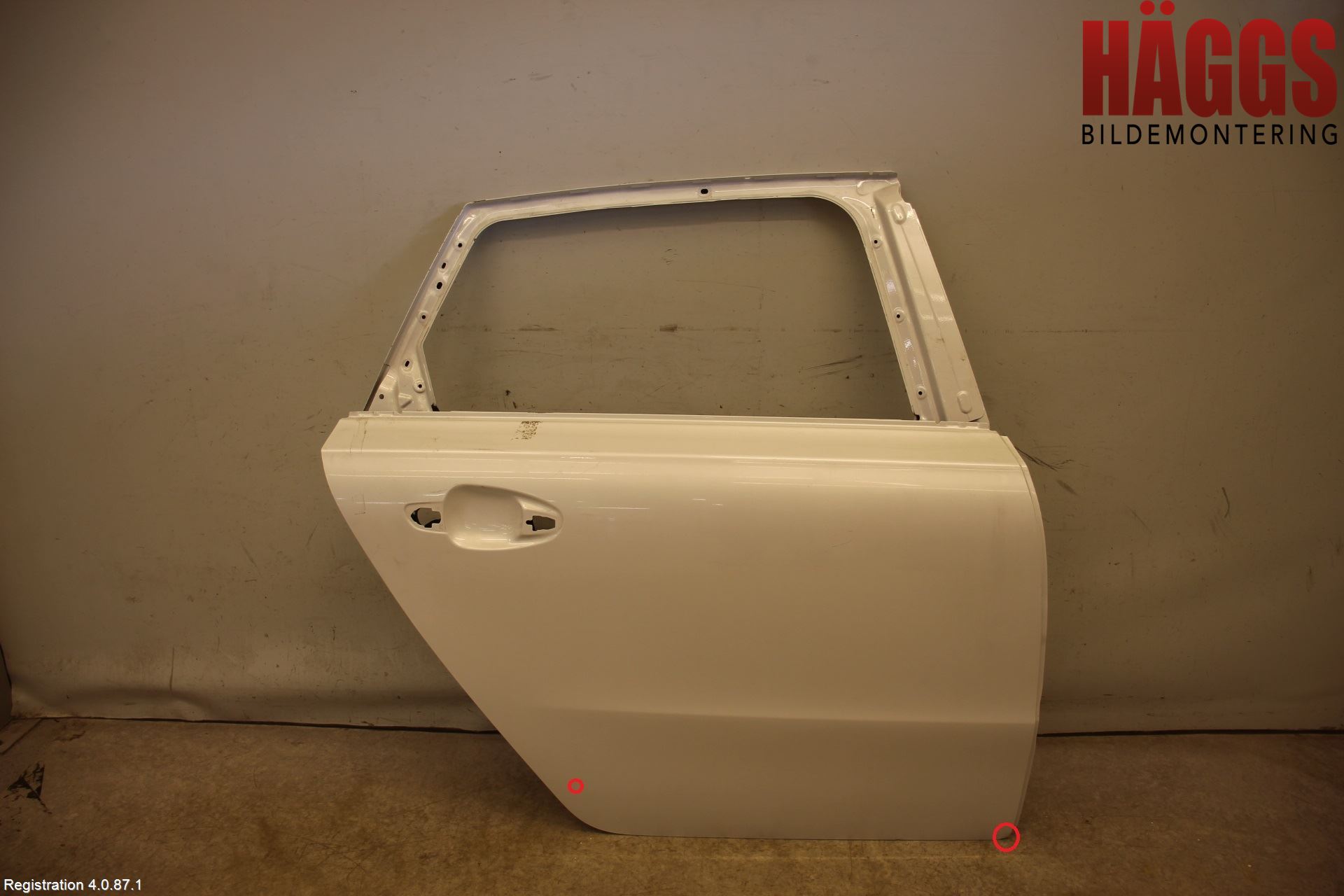 Peugeot 508 11-18 Dörr Bak Höger