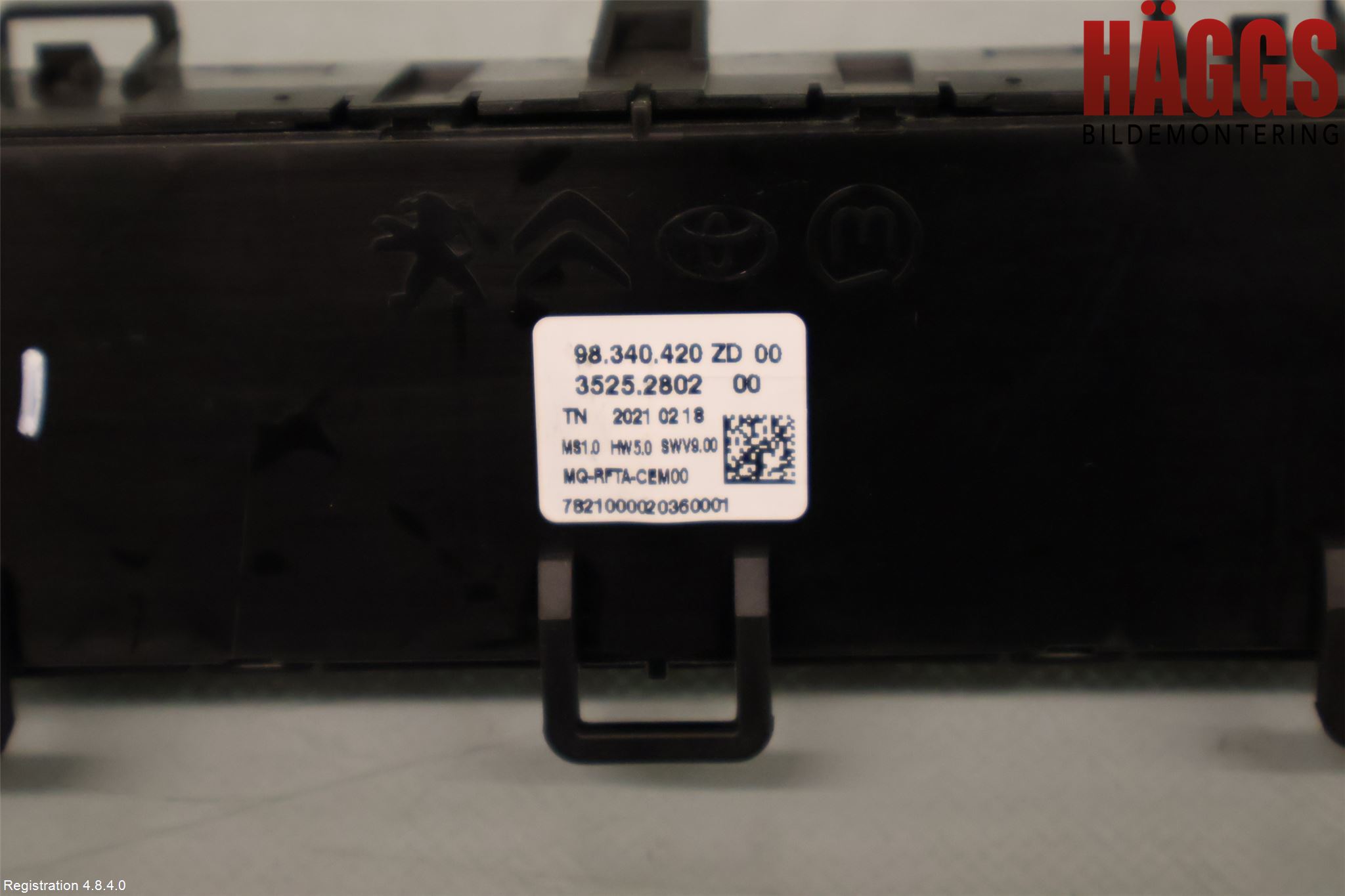 Citroen BERLINGO/E-BERLINGO 19- Ac Styrenhet Ac Manöveren