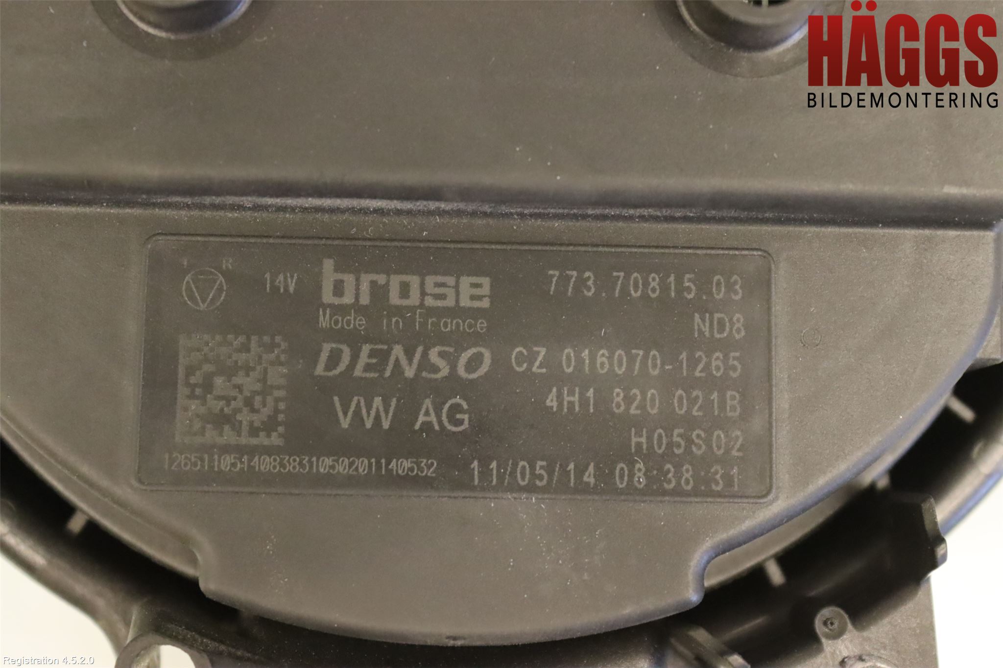 Audi A6 ALLROAD 12-18 Ac Värmefläkt