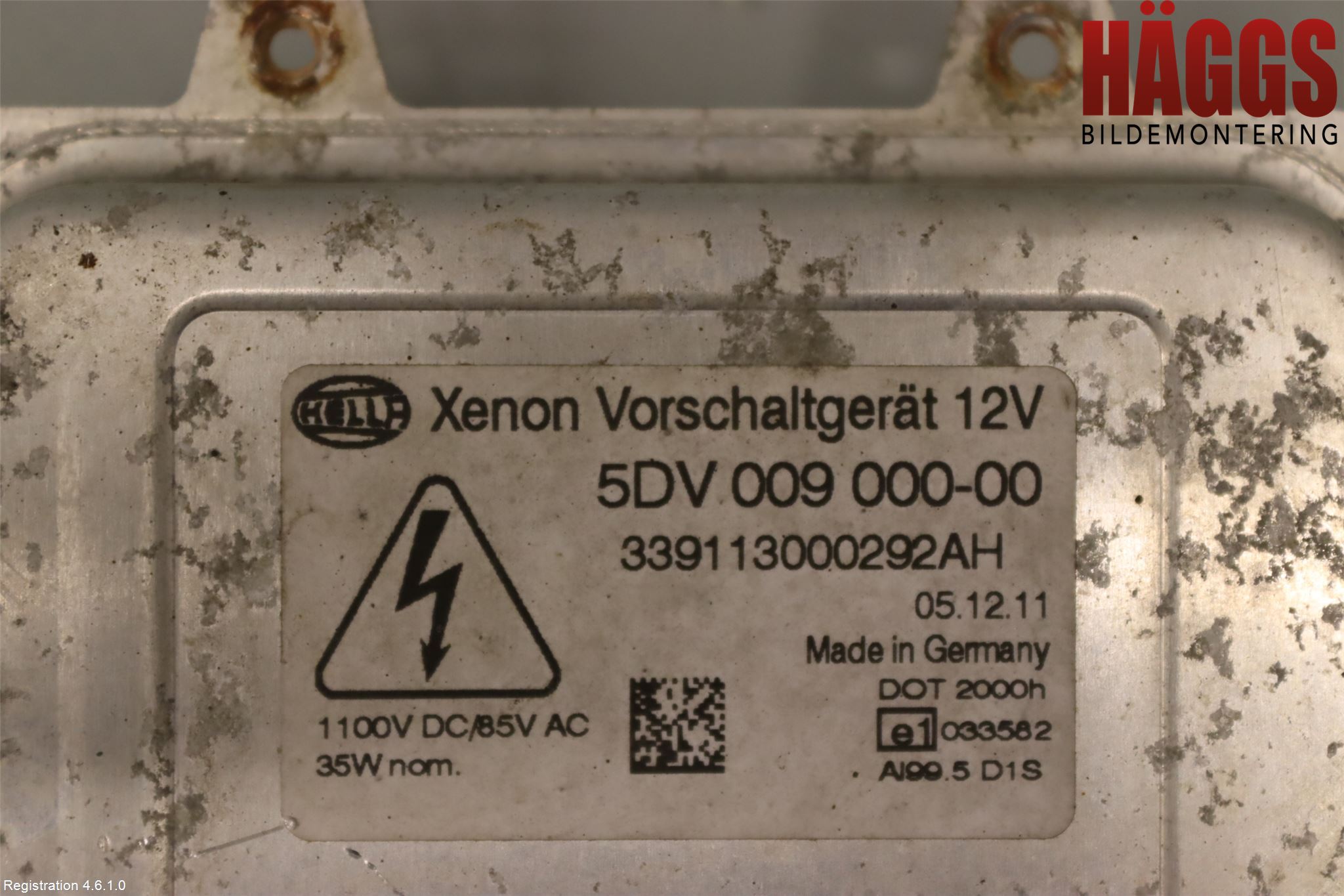 Ford S-MAX 06-15 Styrenhet Strålkastare