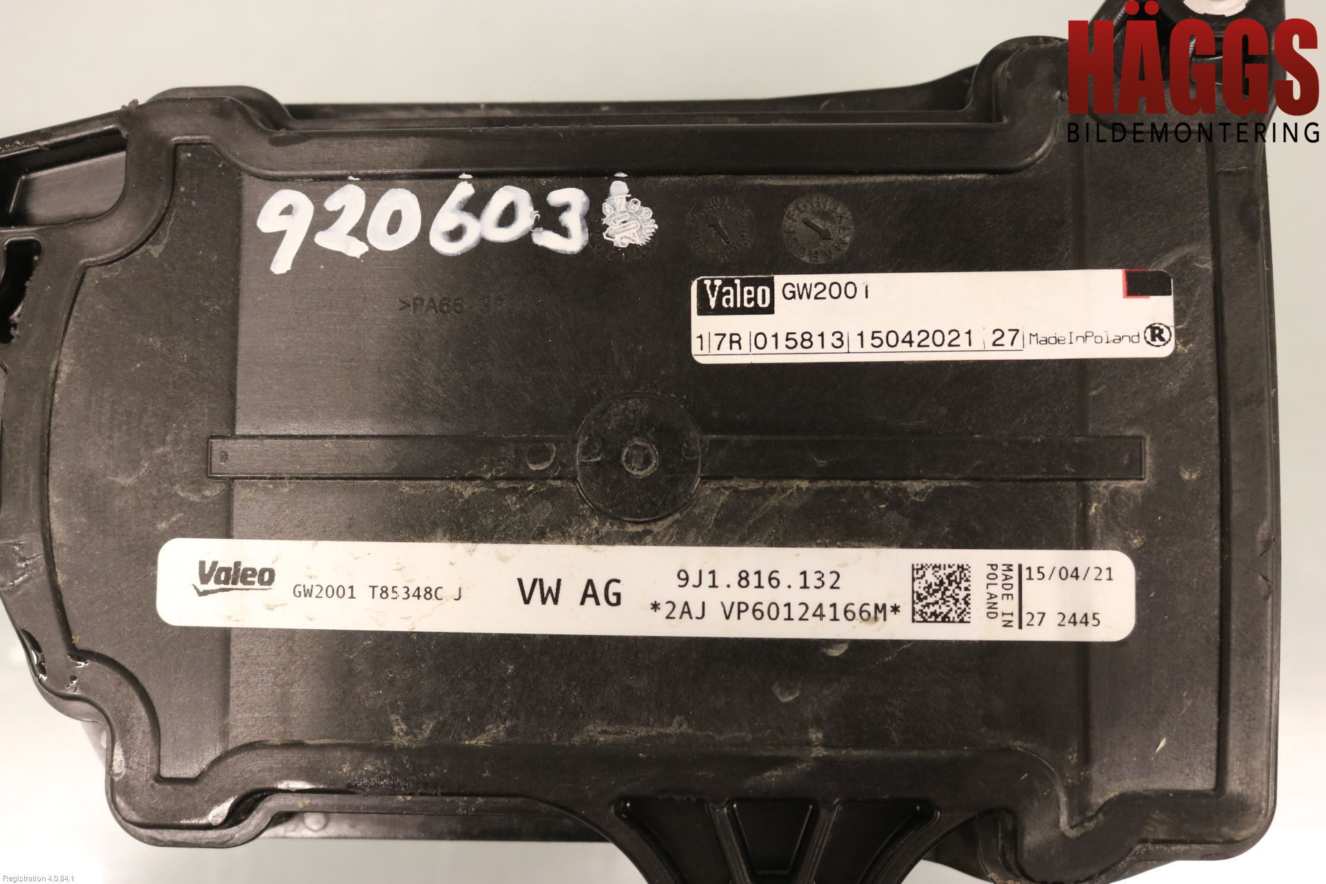 Volkswagen VW ID.3 21- Värmekammare-Växlare