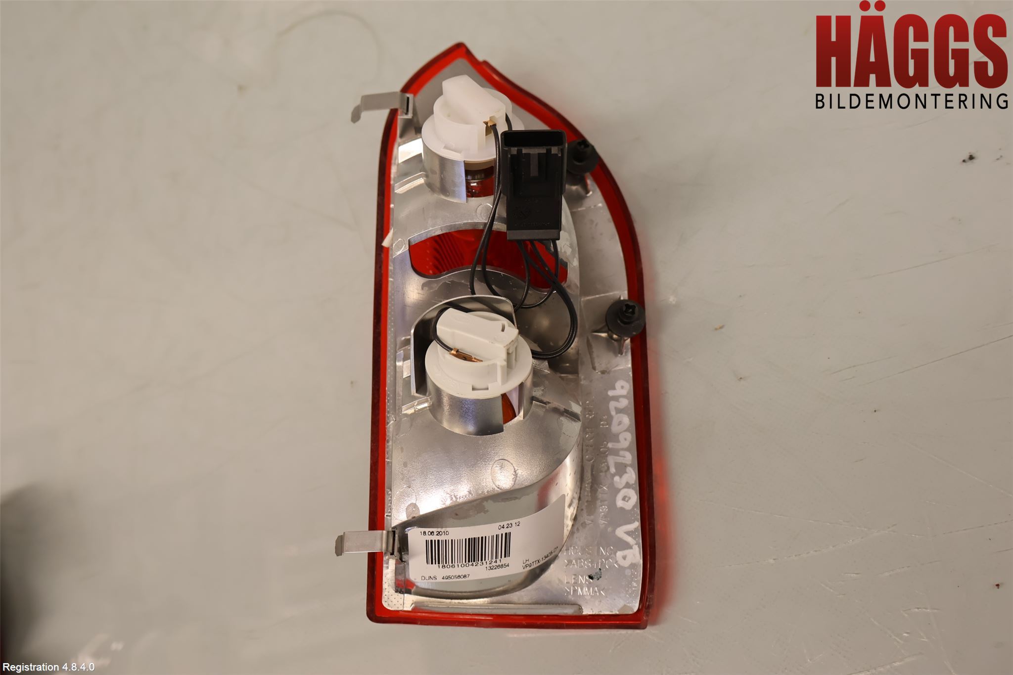 Opel INSIGNIA 09-16 Bakljus Vänster