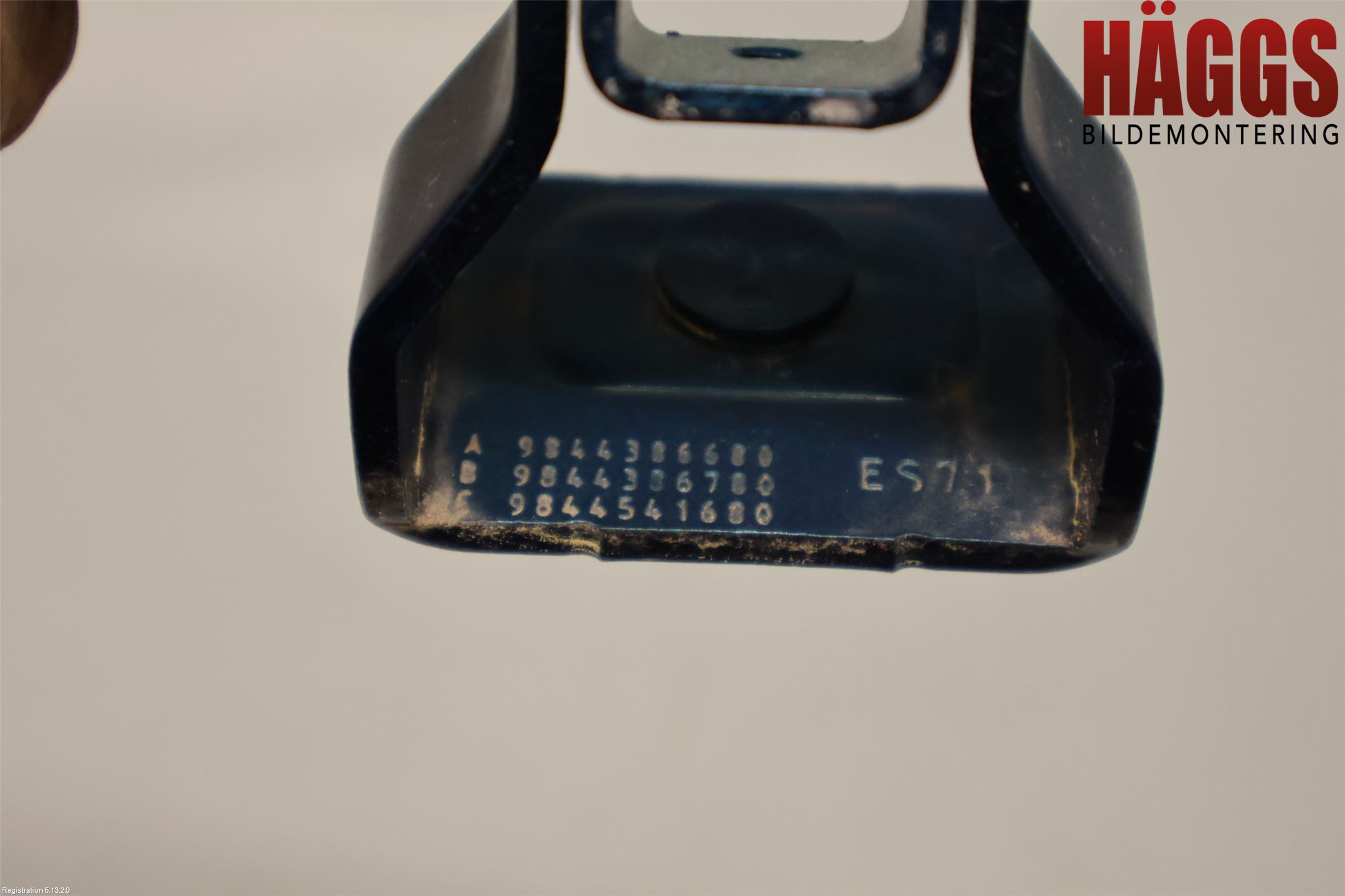 Peugeot 2008/E-2008 20- Bakluckegångjärn Hö