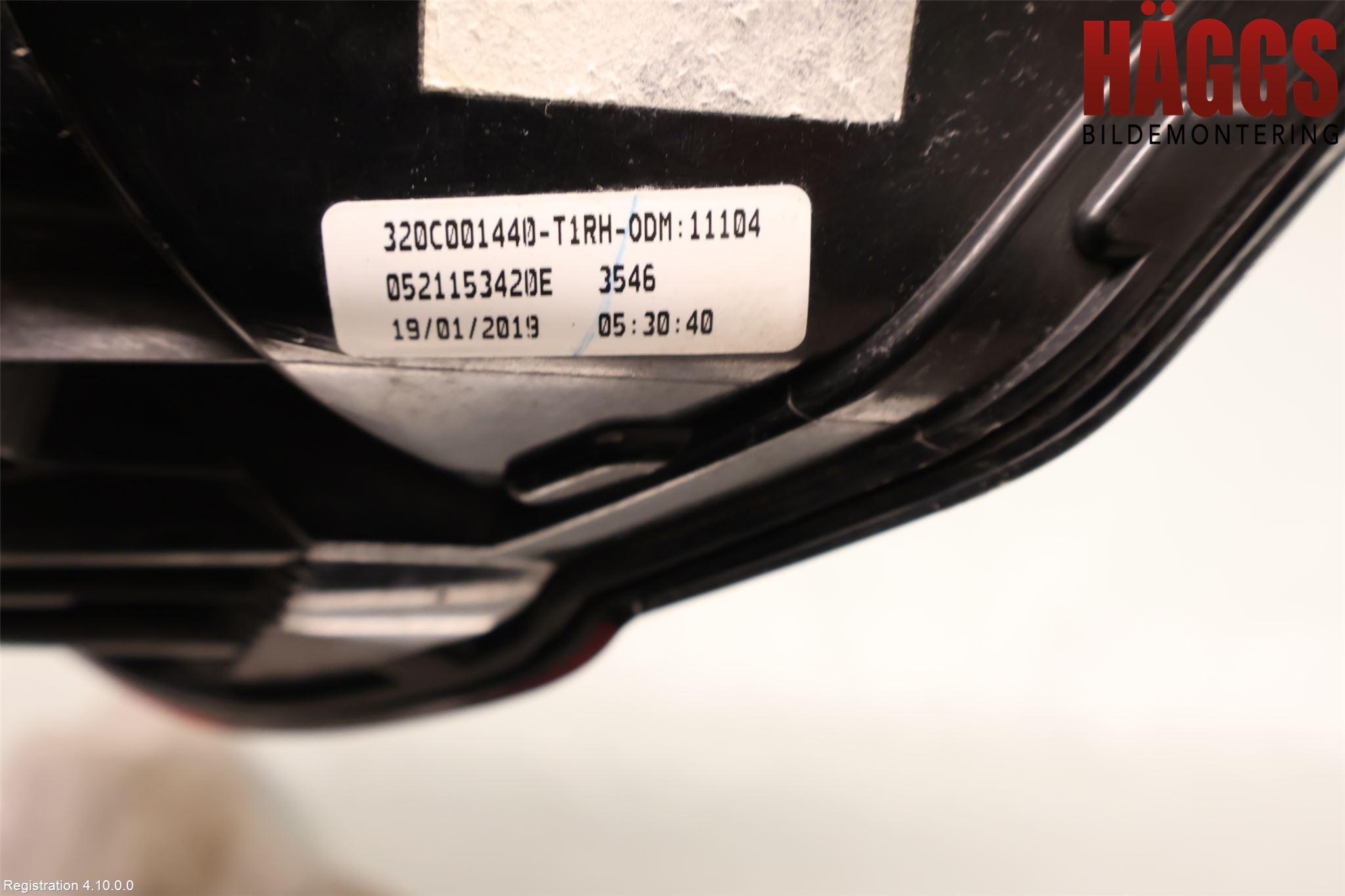 Fiat TIPO/CROSS 16- Bakljus Höger