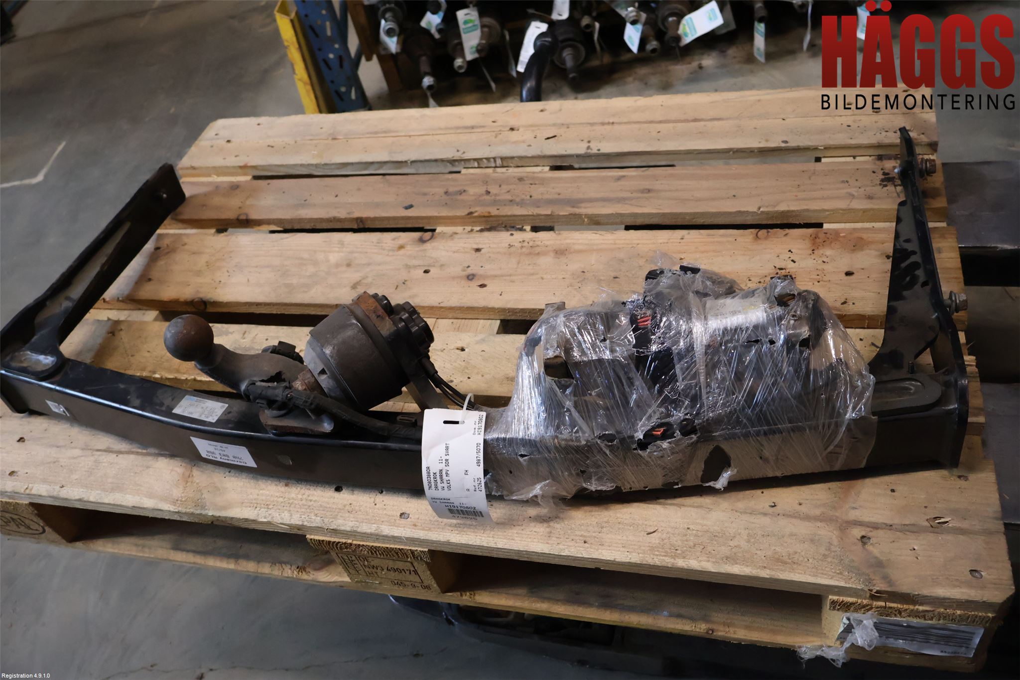 Volkswagen VW SHARAN 11- Dragkrok