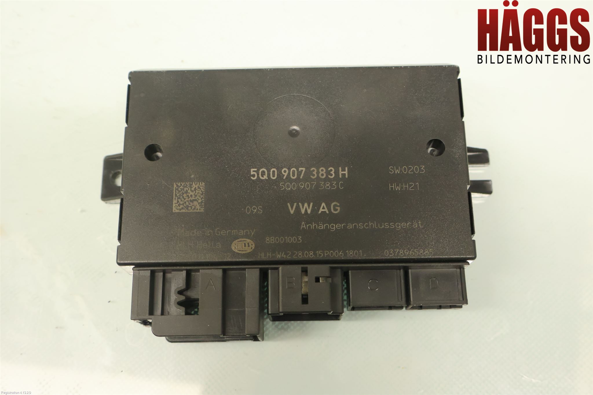 Volkswagen VW GOLF / E-GOLF VII 13-20 Styrenhet Dragkrok
