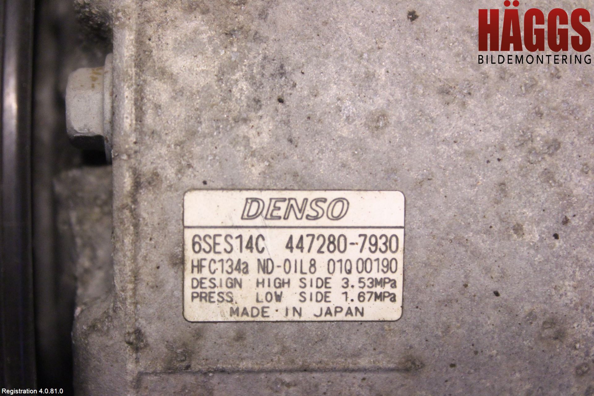 Toyota RAV4 13-18 Ac Kompressor