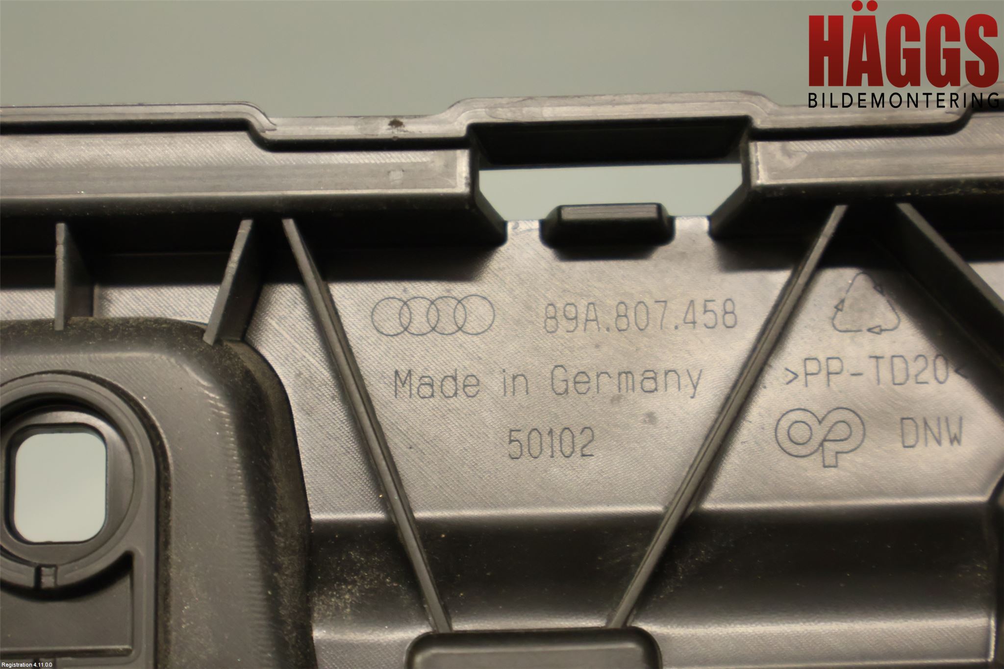 Audi Q4 E-TRON FZ 22- Stötfångare Deformelement Bak