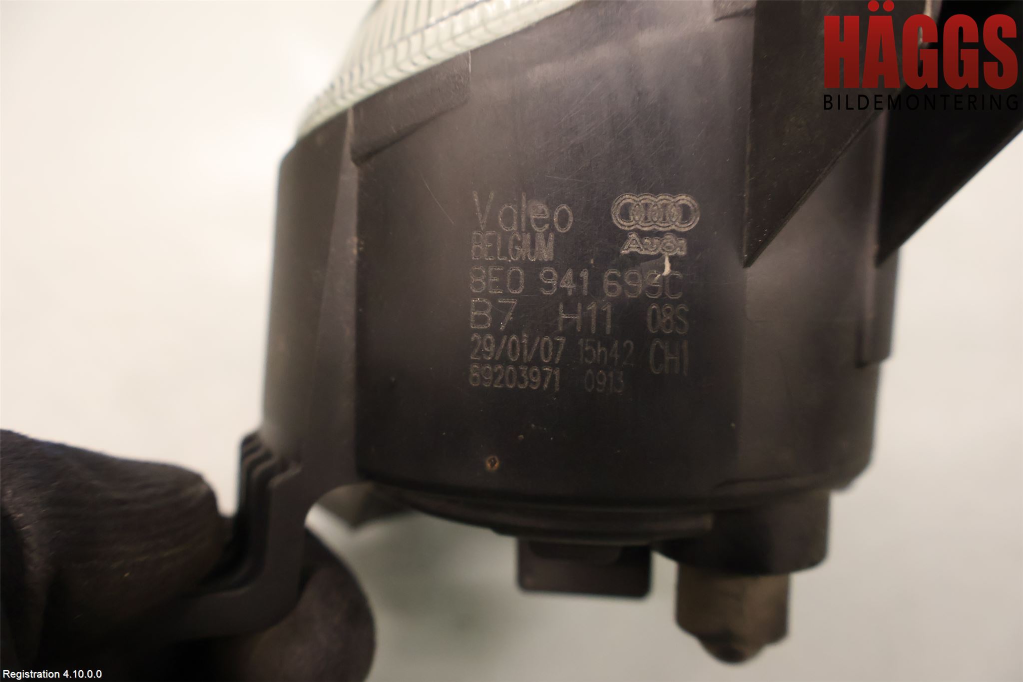 Audi A4/S4 05-07 Dimljus-Varselljus Fram