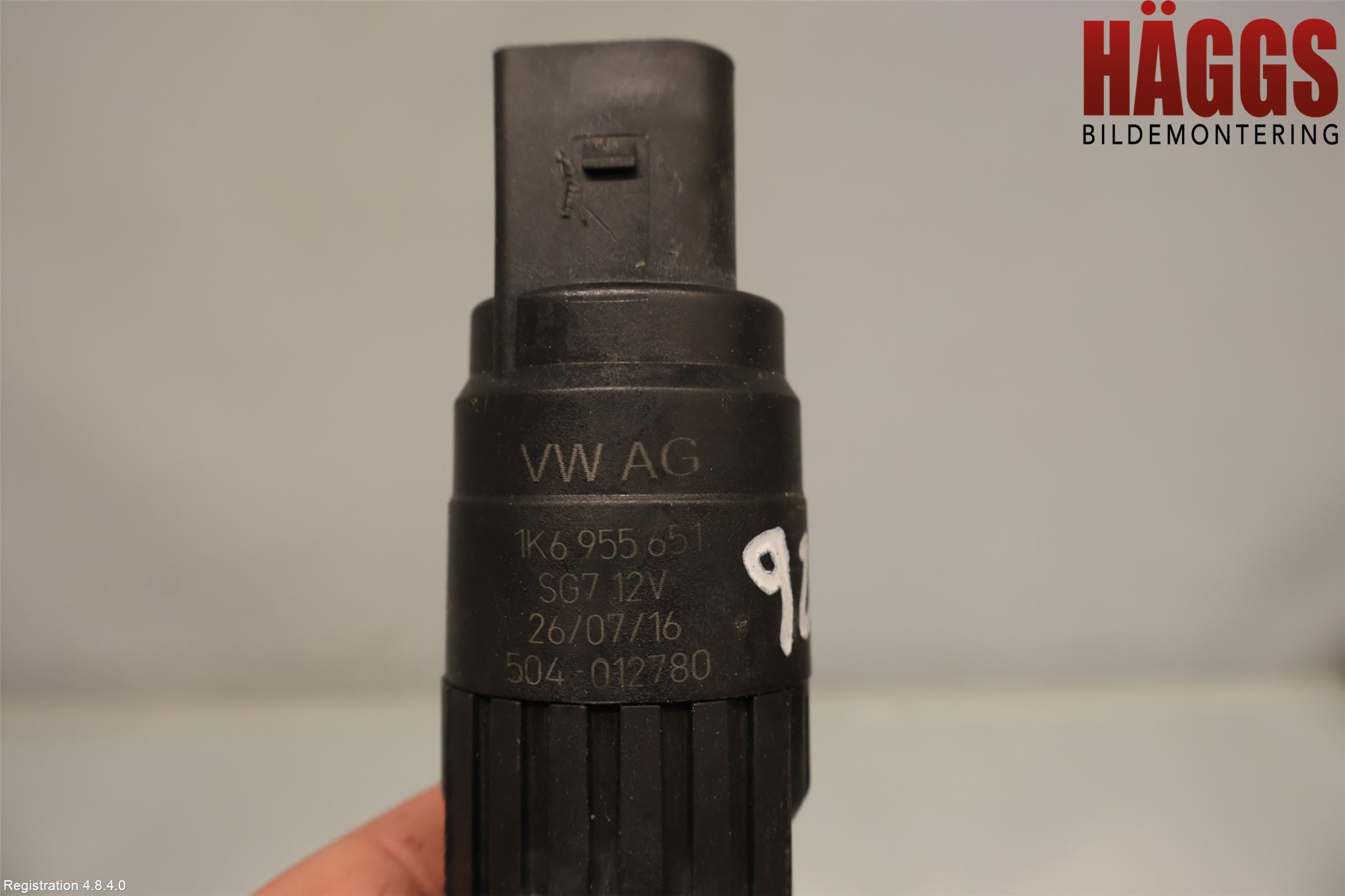 Skoda RAPID Spolarpump Högtryck