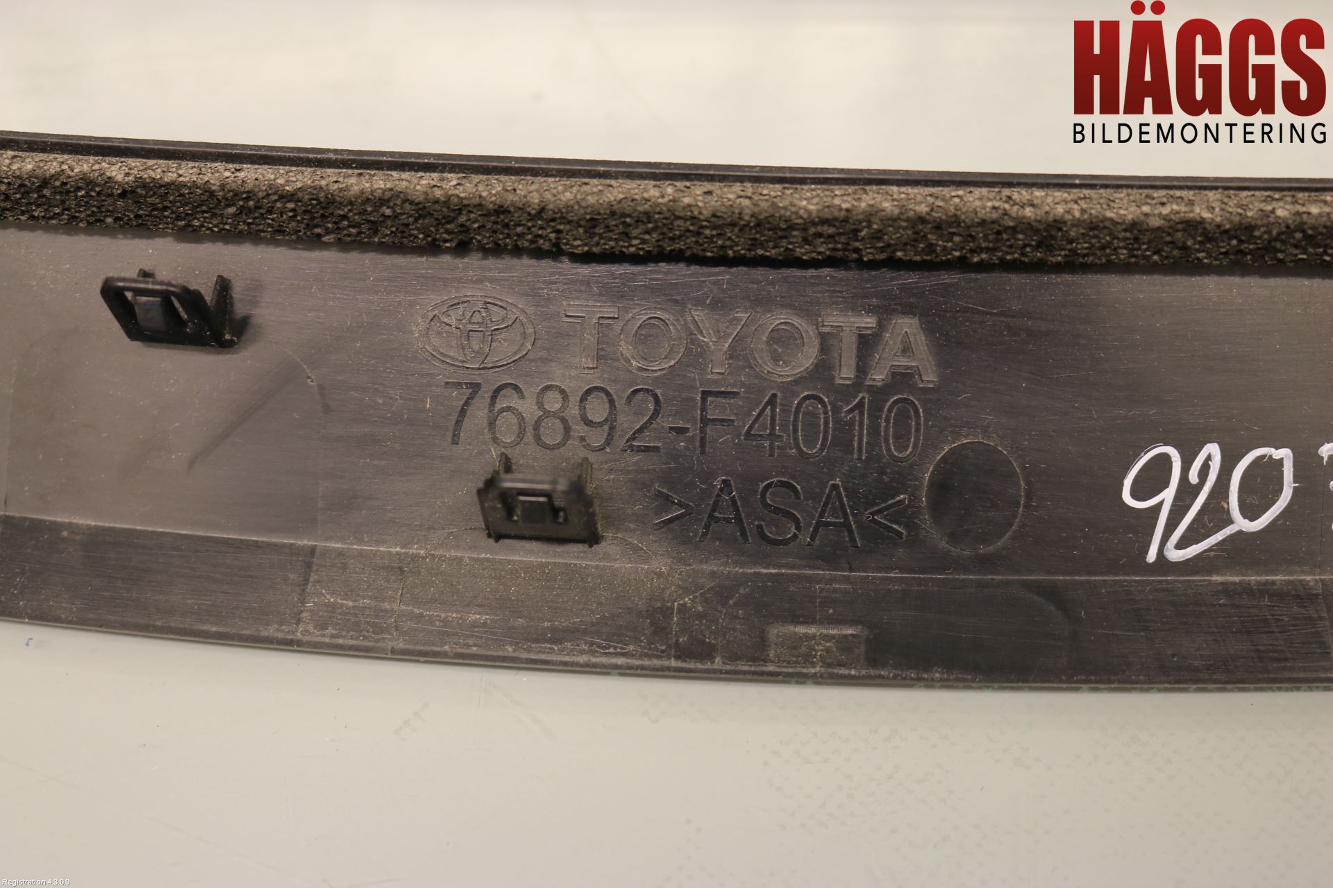 Toyota C-HR 16-23 Spoiler Baklucka