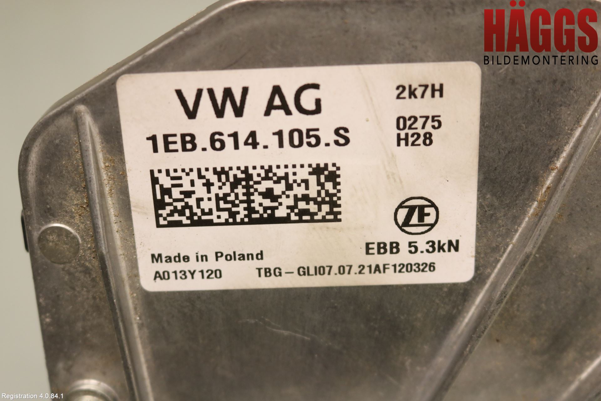 Volkswagen VW ID.3 21- Bromsservo