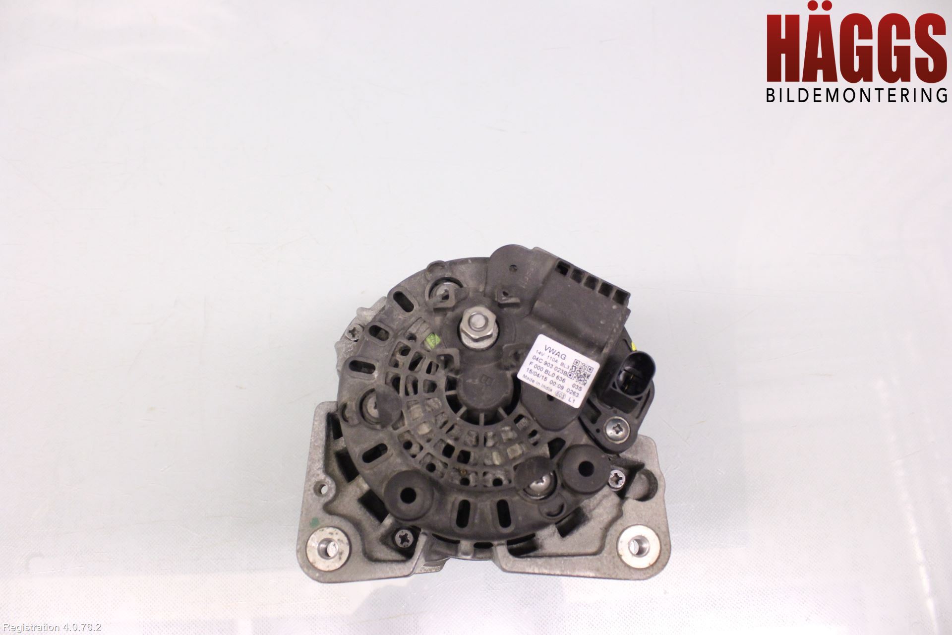 Volkswagen VW UP! / E-UP! Generator