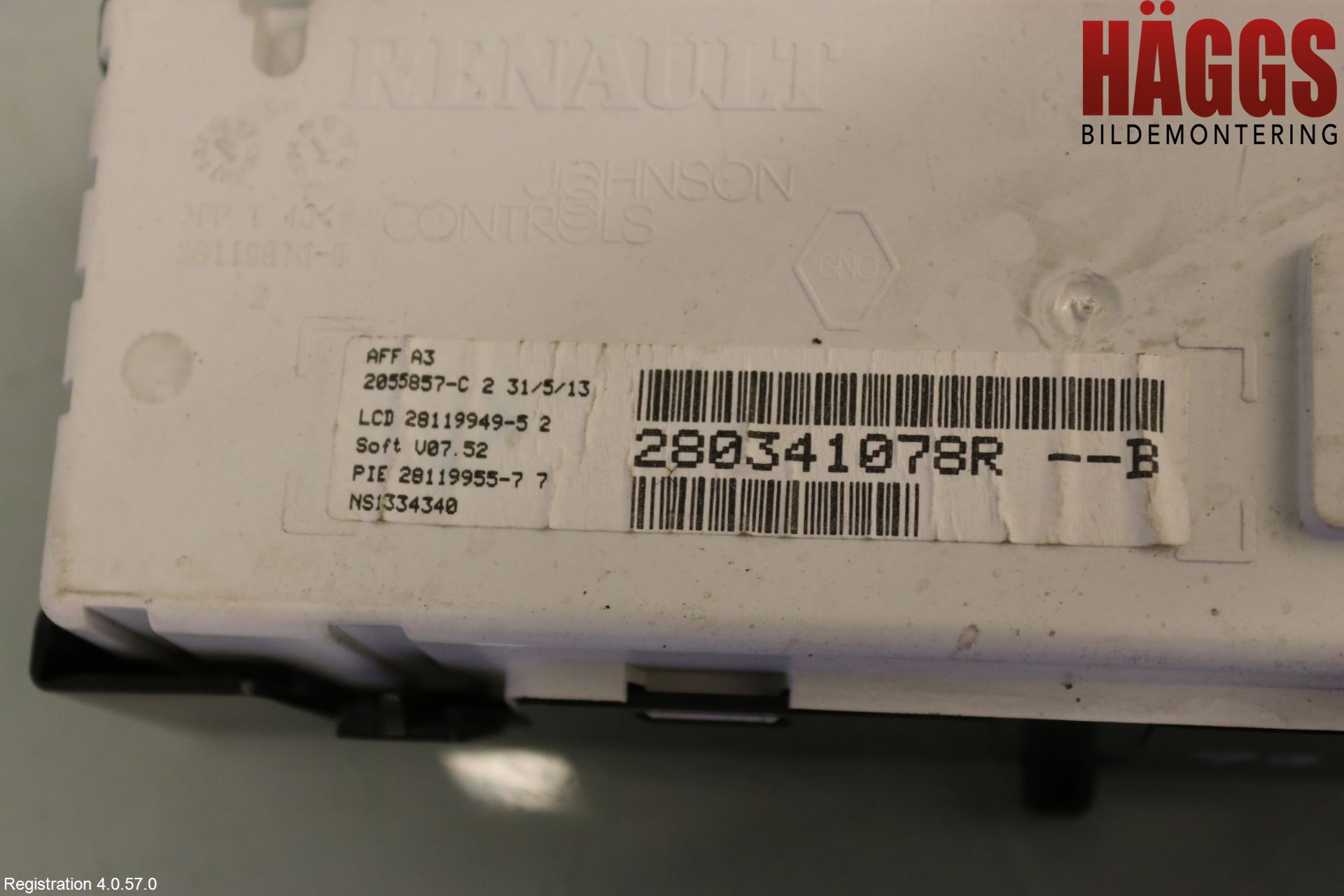 Opel VIVARO 01-14 Färddator