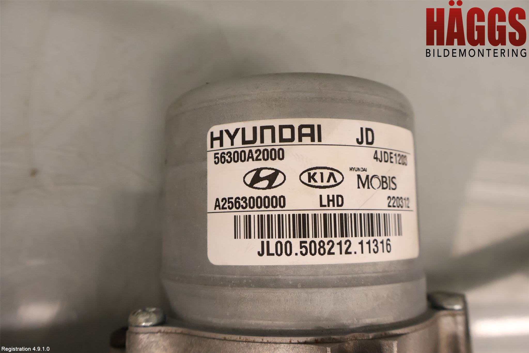 Kia CEED 12-18 Rattaxelagg Med Inb Servo