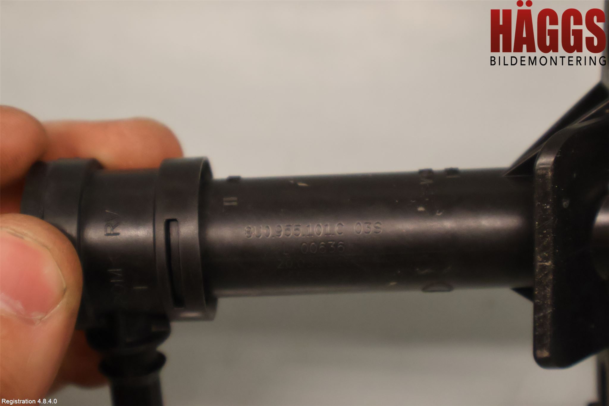 Audi Q3 8U 12-18 Spolarmunstycke Strålkastare