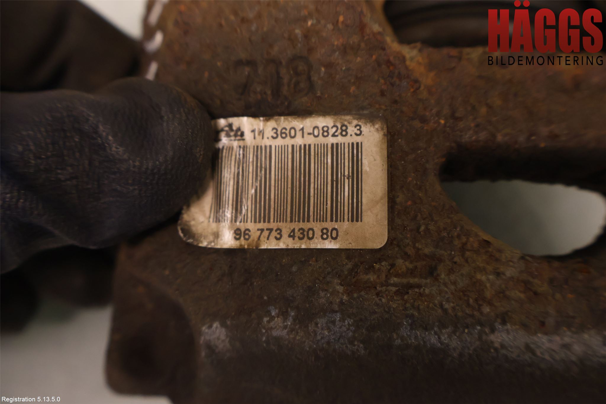 Citroen C4 II 11-18 Bromsok Fram Höger