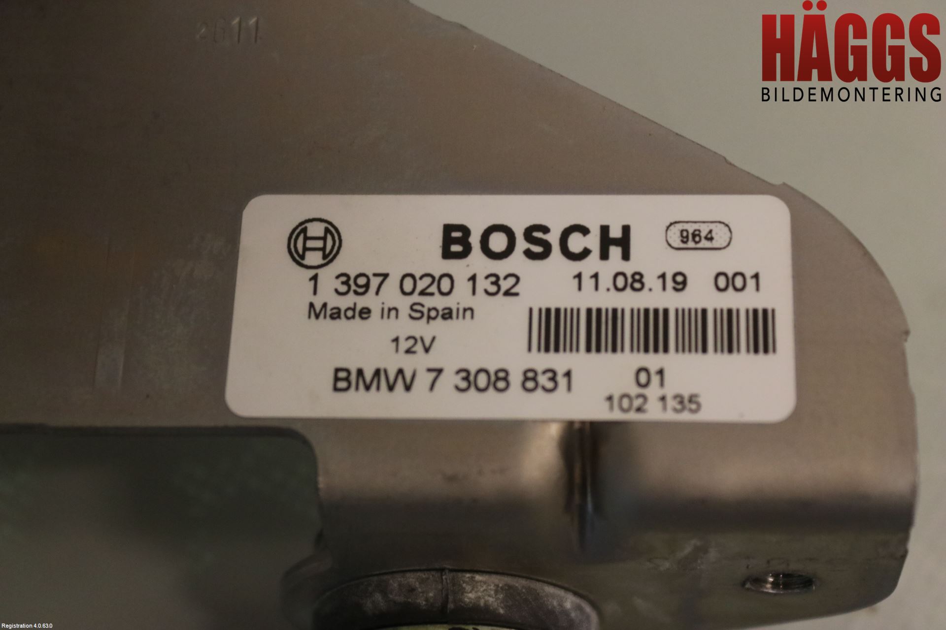 BMW 5 F10/F11/F18 09-17 Låskista Baklucka