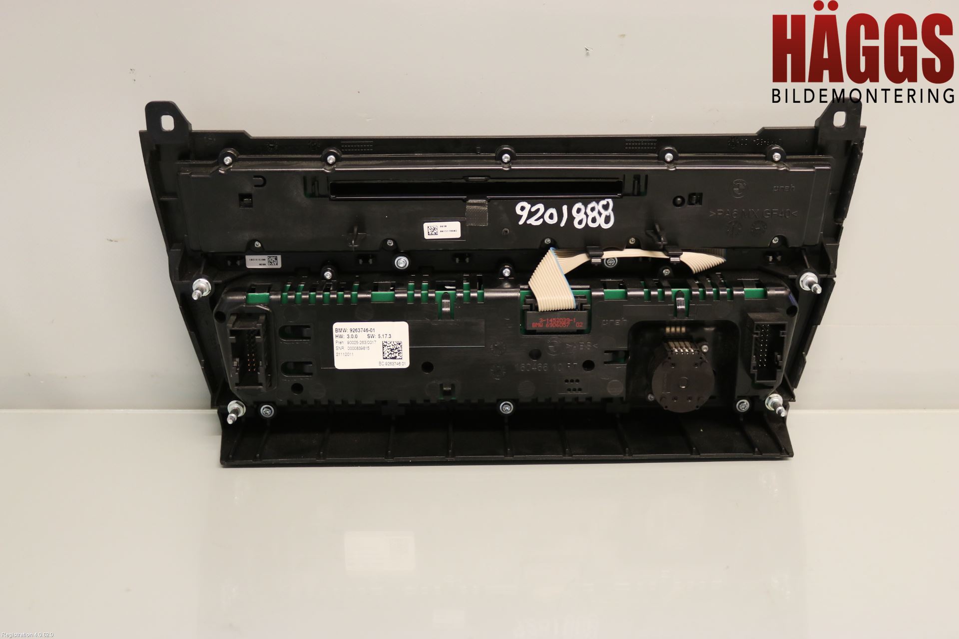 BMW 5 F10/F11/F18 09-17 Ac Styrenhet Ac Manöveren