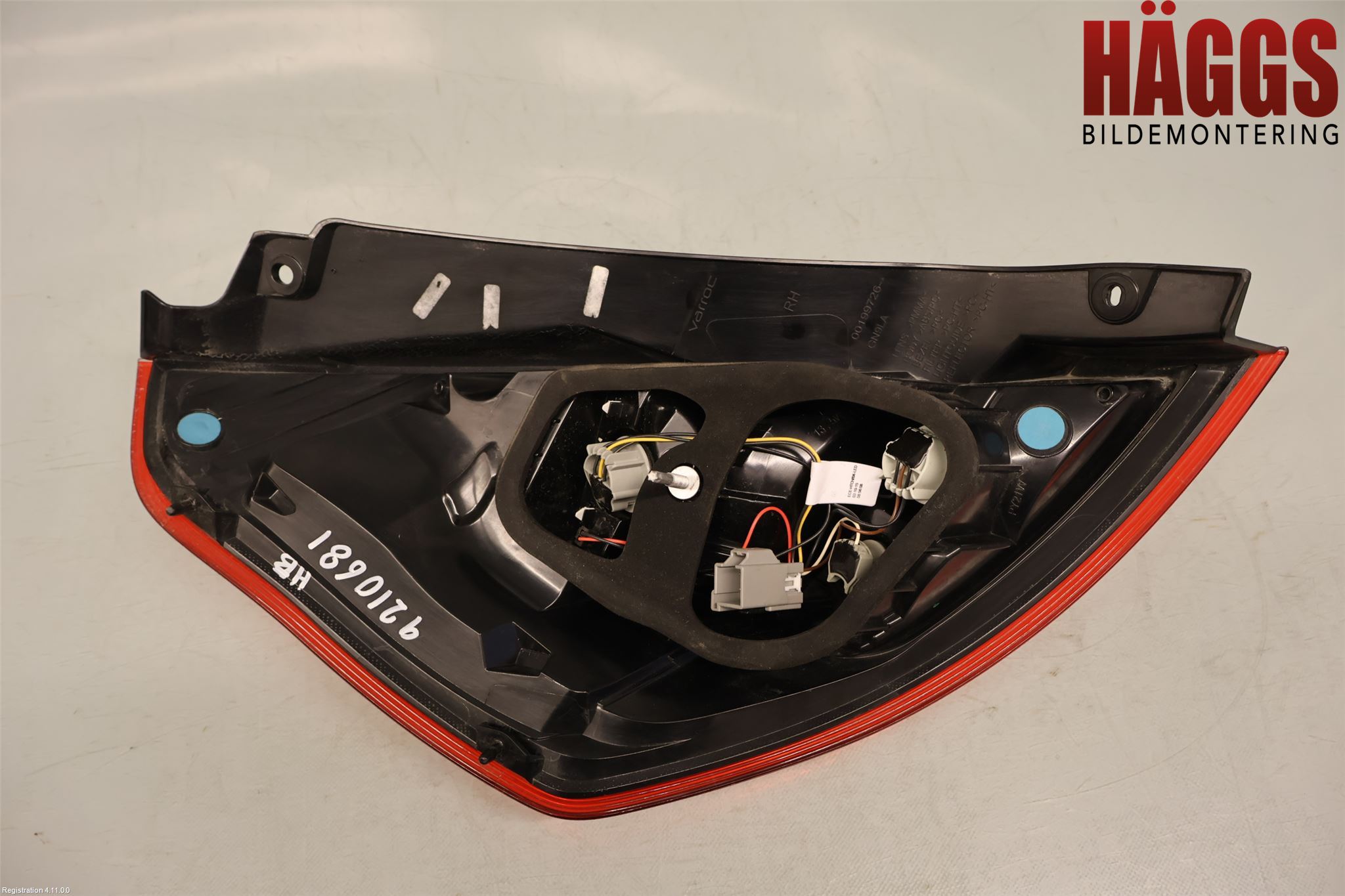 Ford FIESTA 13-17 Bakljus Höger
