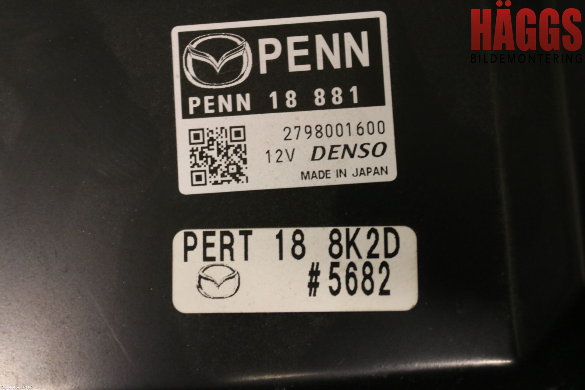 Mazda CX-3 Styrenhet Insprut Bensin