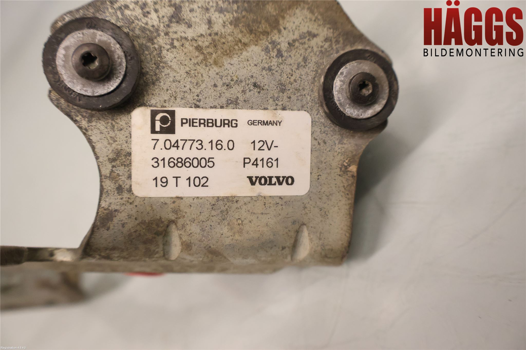 Volvo V60 19- Värme Cirkulationspump