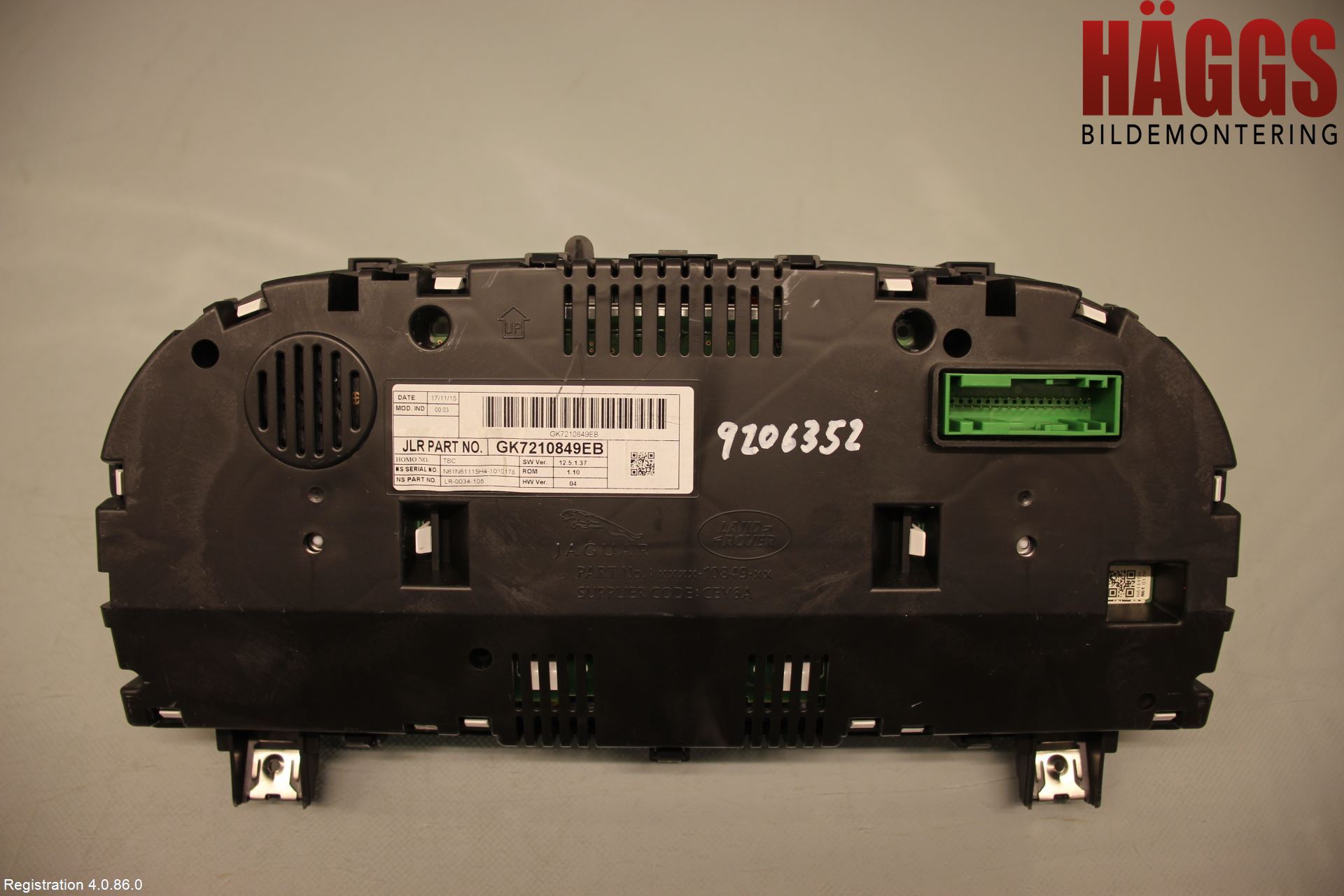 Landrover LAND ROVER DISCOVERY 4 10-16 Instrument Komb