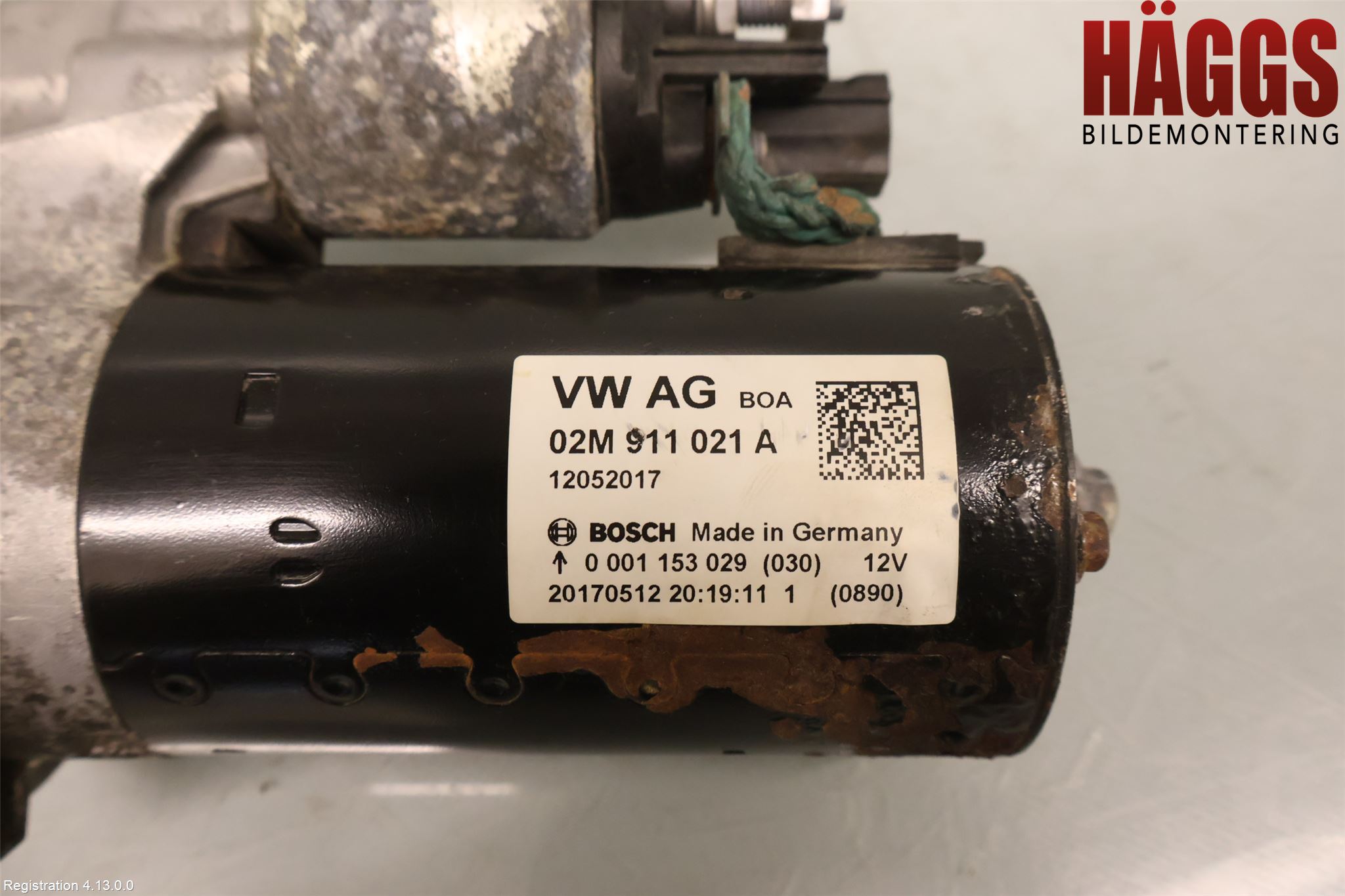Volkswagen VW TRANSP/CARAVELLE (T6) 16-22 Startmotor Diesel